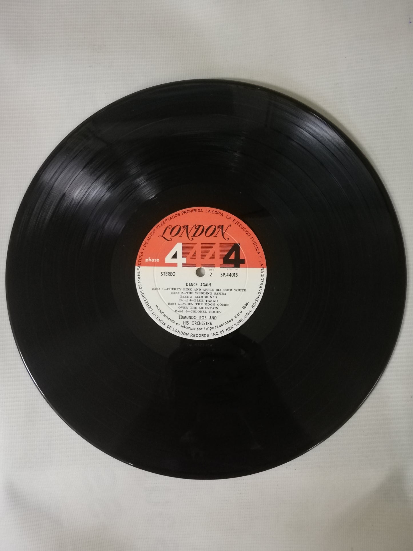 LP EDMUNDO ROS AND HIS ORCHESTRA - DANCE AGAIN