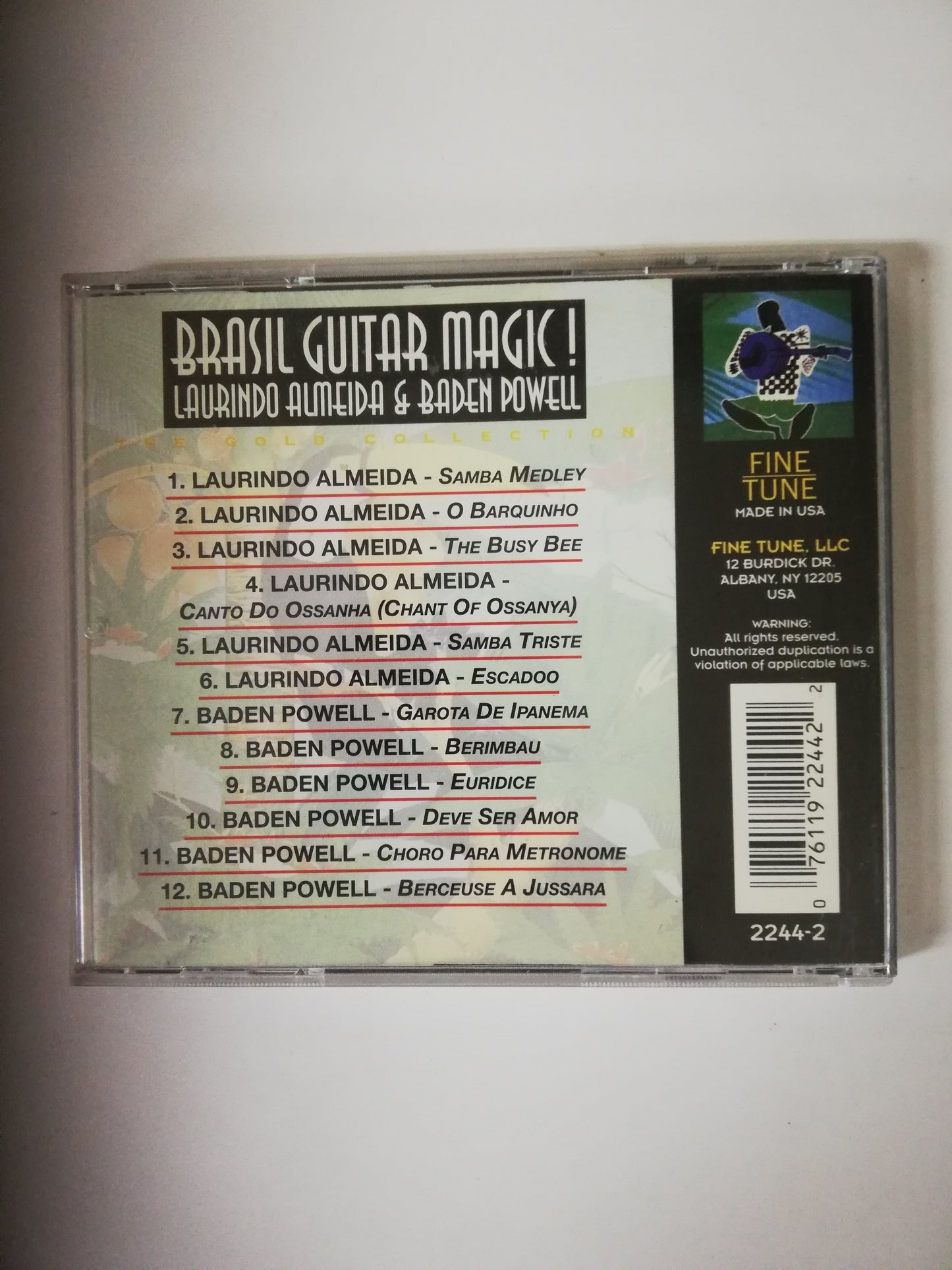 CD LAURINDO ALMEIDA & BADEN POWELL - BRASIL GUITAR MAGIC