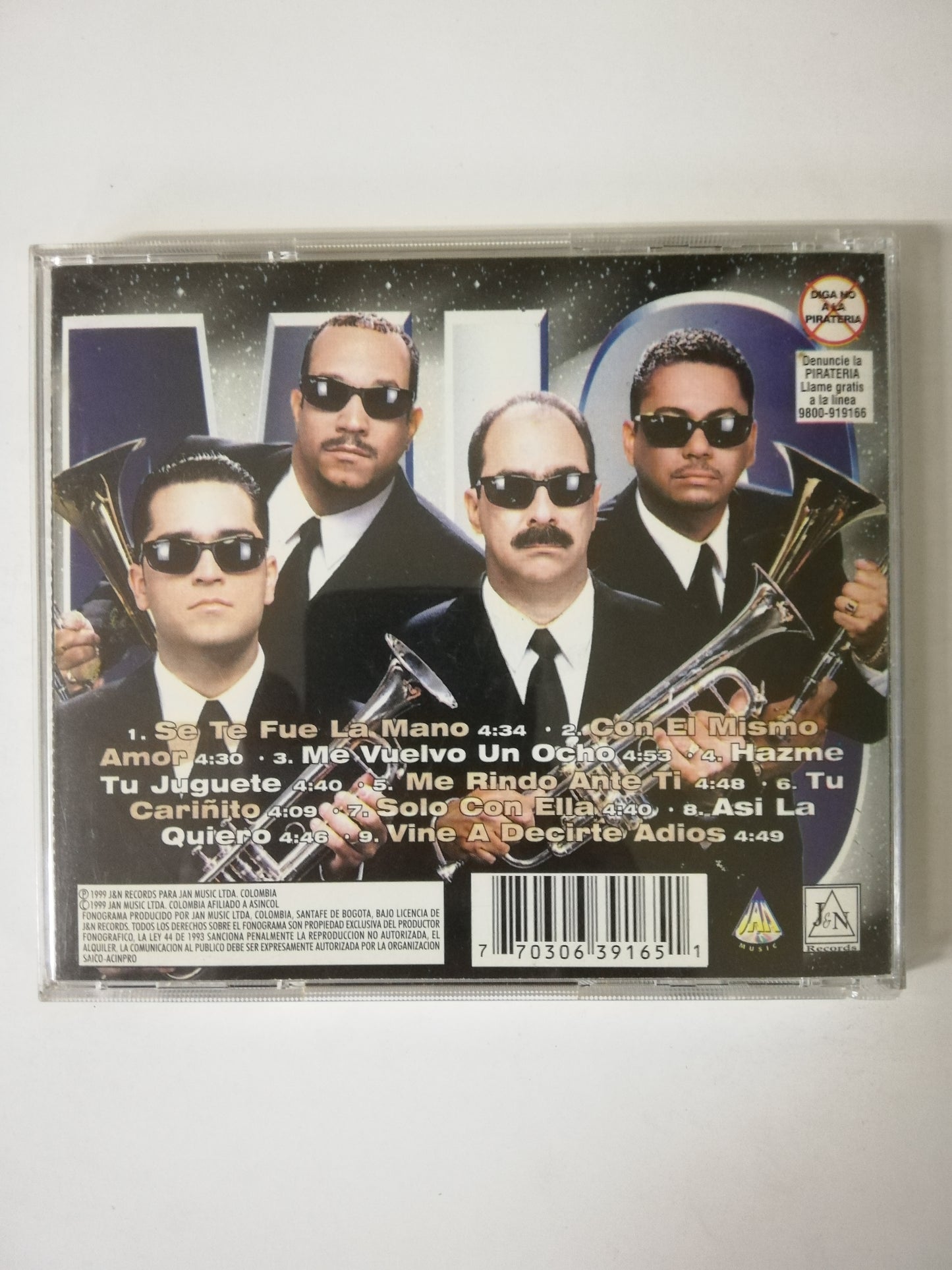 CD PUERTO RICAN POWER - MEN IN SALSA