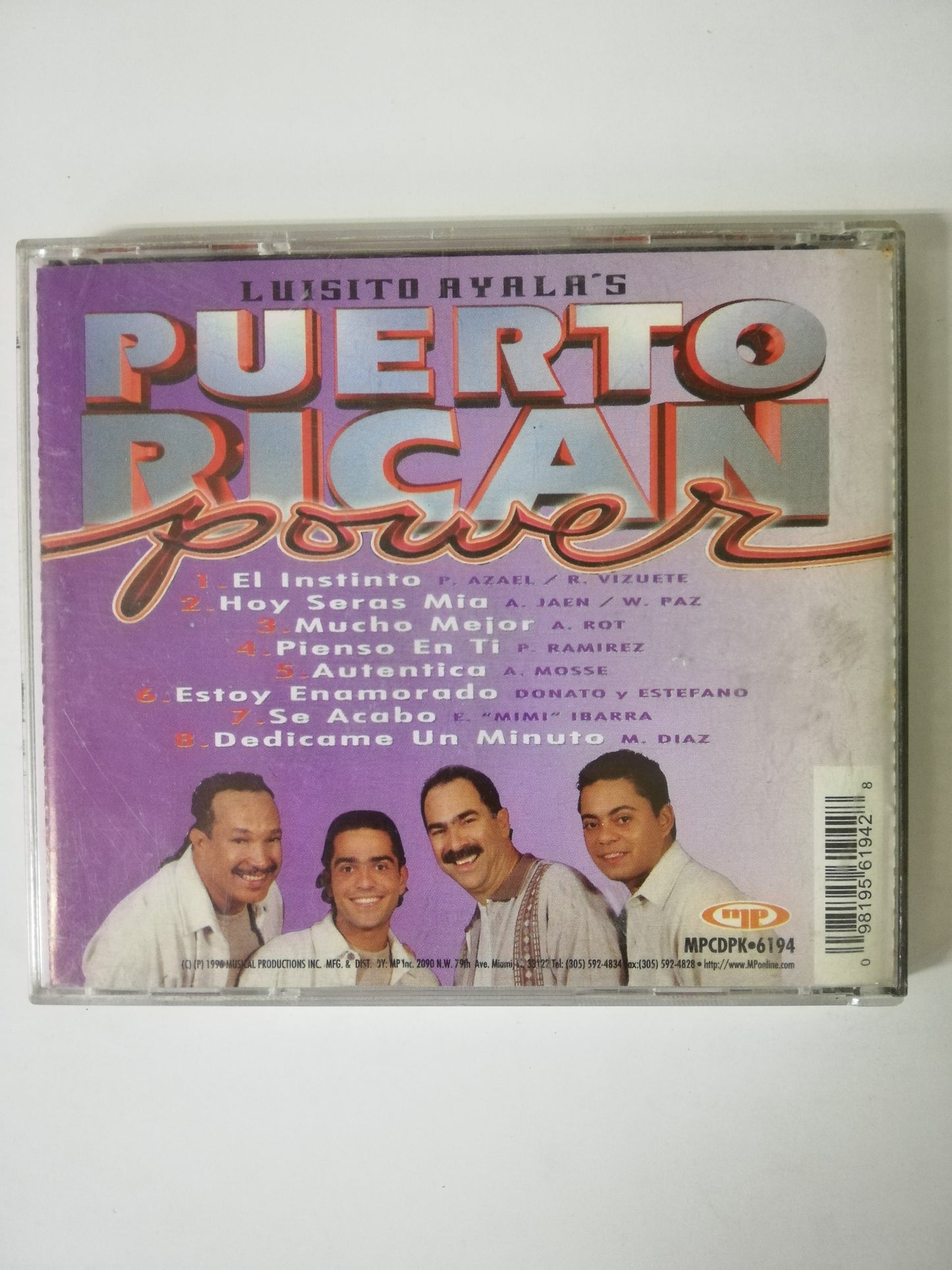 CD PUERTO RICAN POWER - PODEROSO PERO DIFERENTE