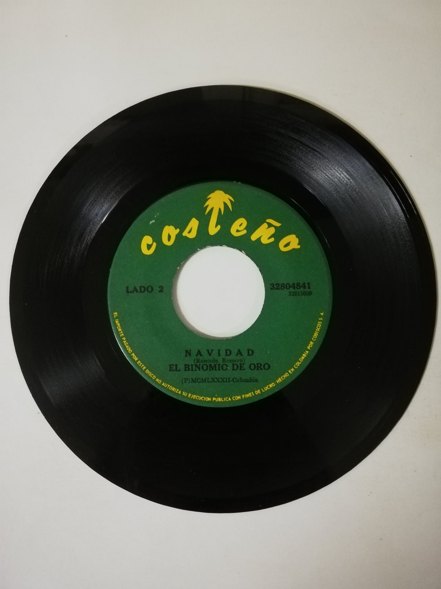 VINILO BINOMIO DE ORO - LLENO DE TI / NAVIDAD