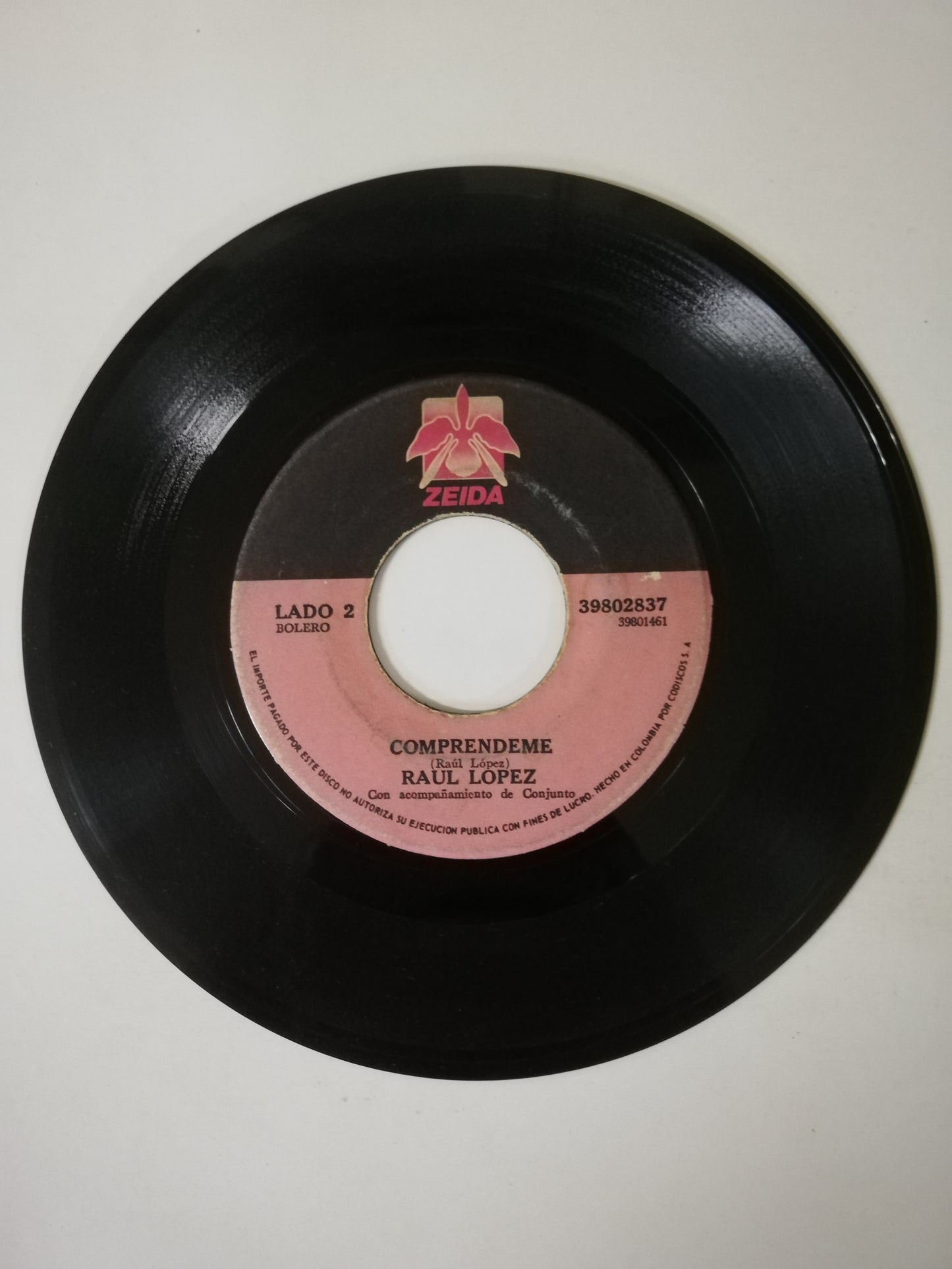 VINILO RAUL LOPEZ - AL FIN PERDISTE / COMPRENDEME