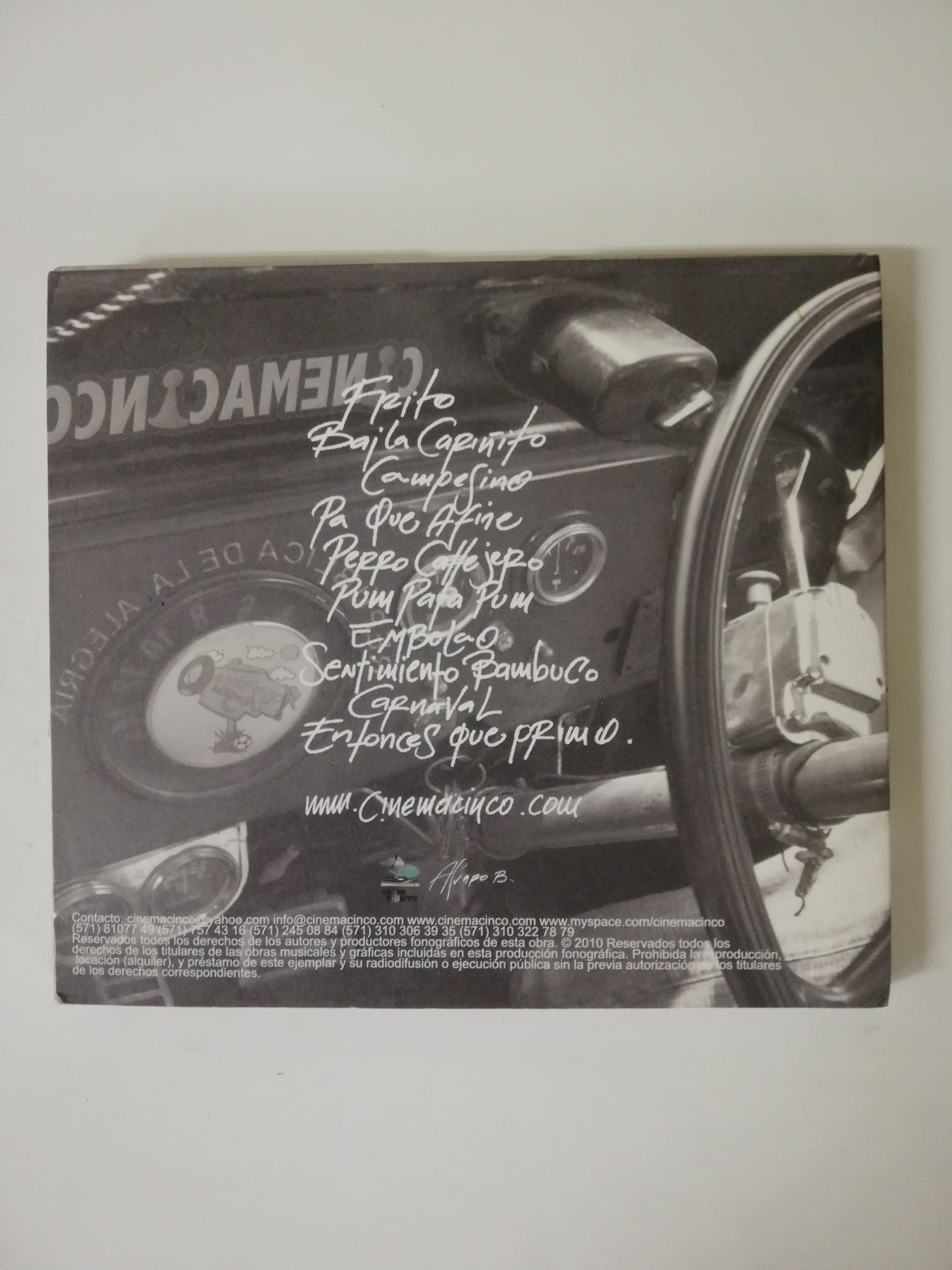 CD CINEMACINCO - REPÚBLICA DE LA ALEGRIA