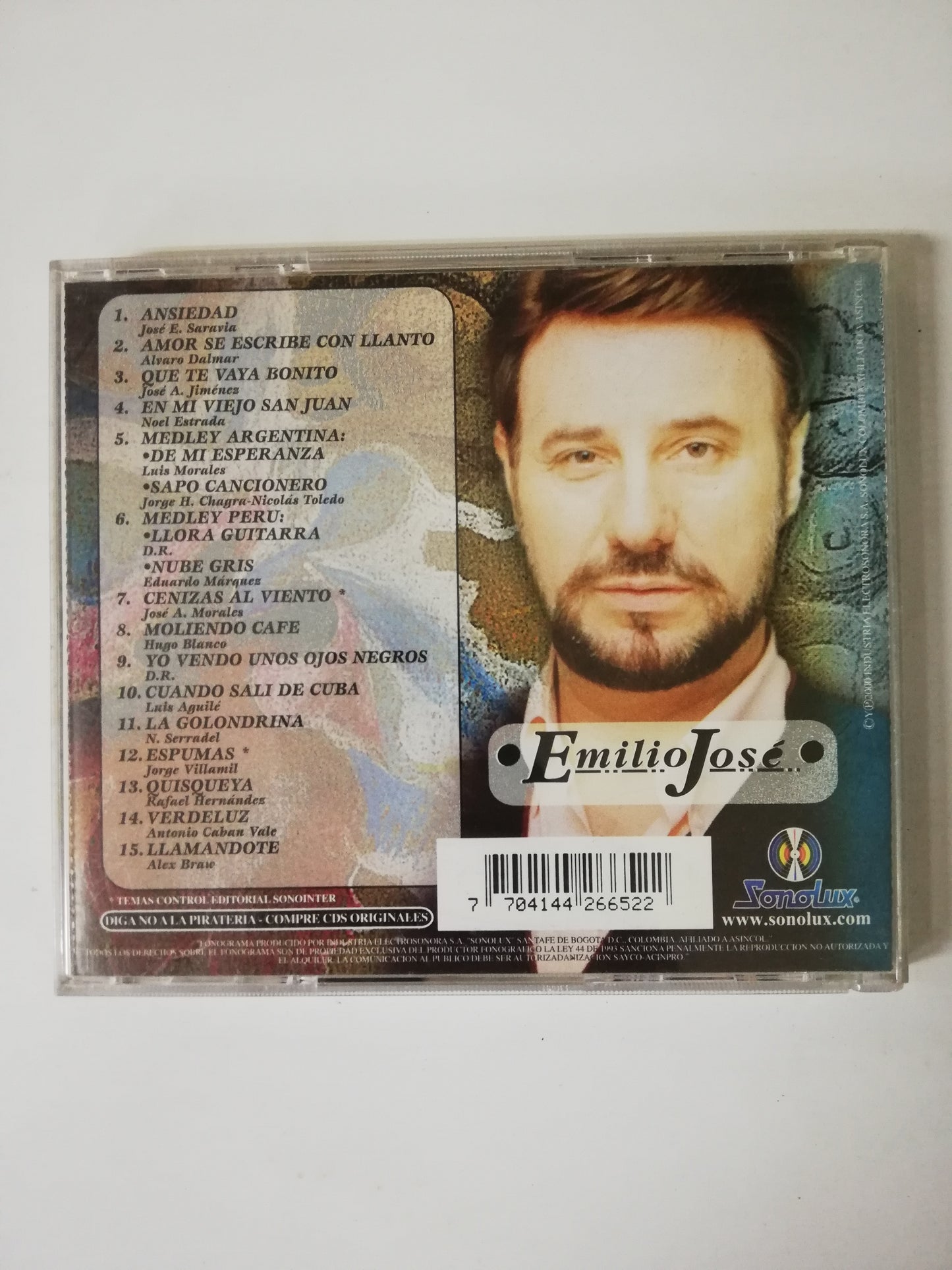 CD EMILIO JOSÉ - MI QUERIDA AMÉRICA