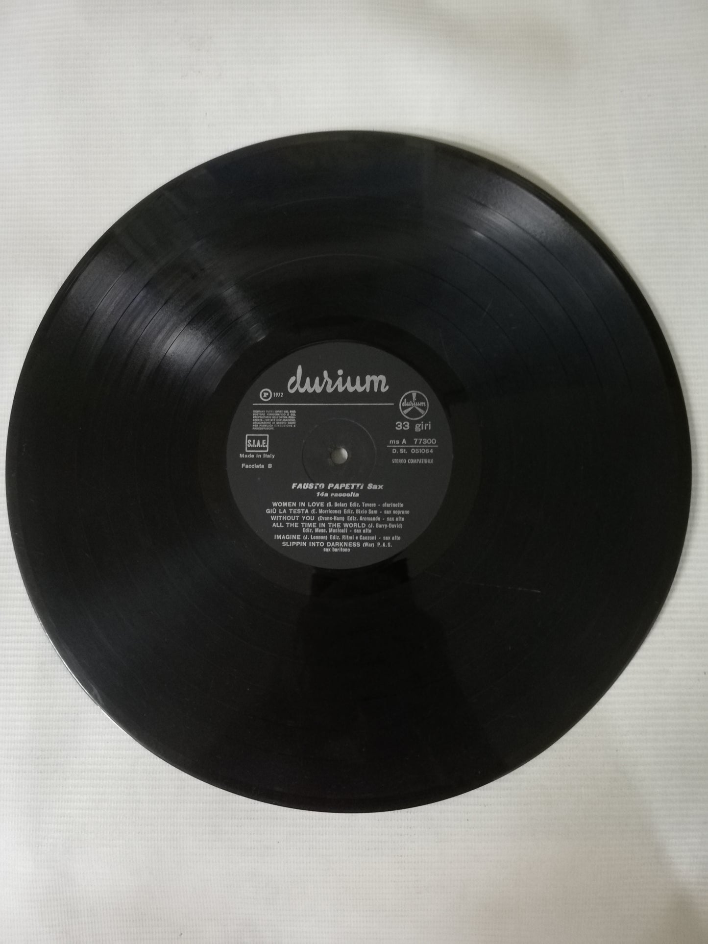 LP FAUSTO PAPETTI - 14 RACCOLTA