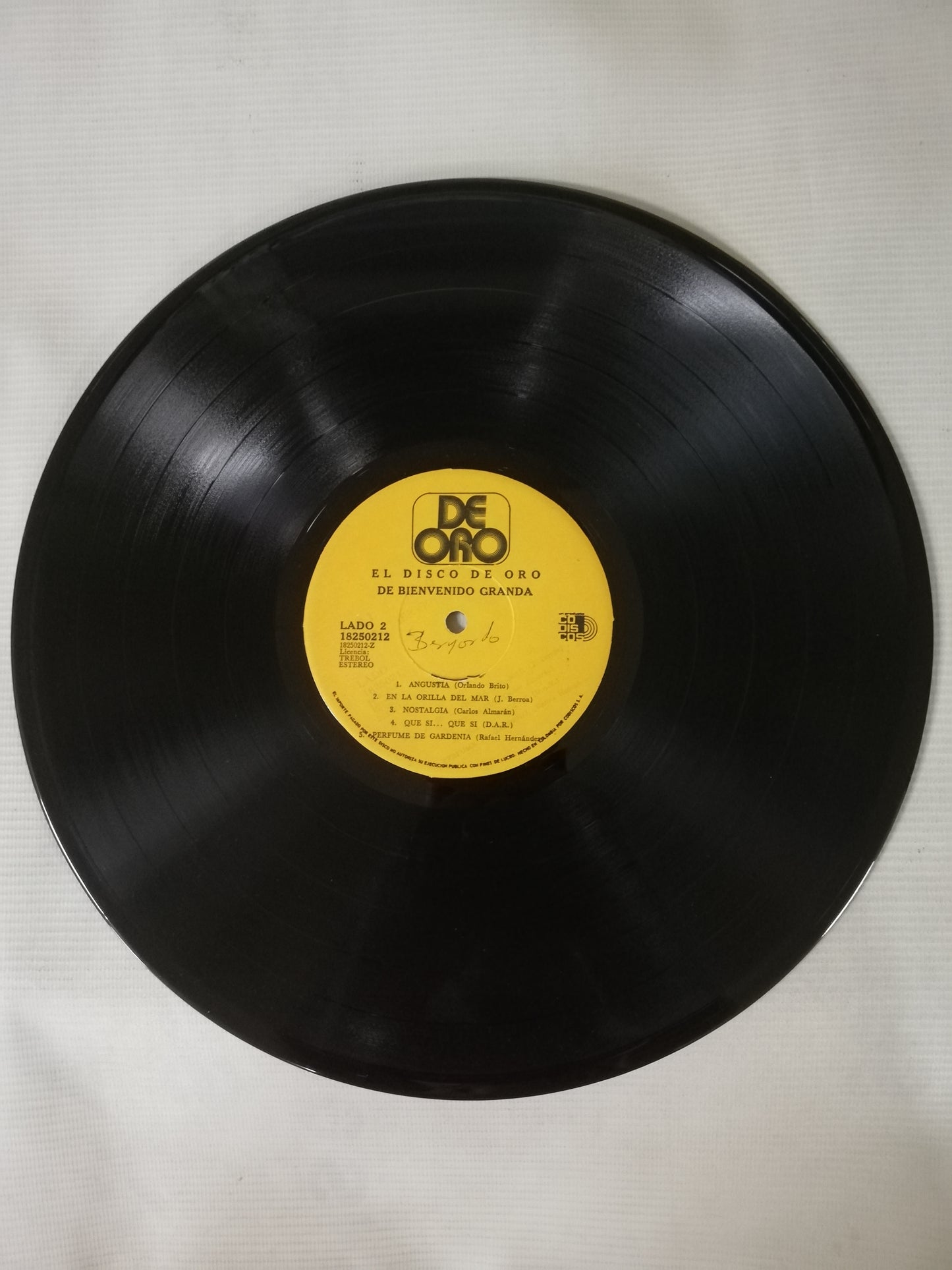 LP BIENVENIDO GRANDA- EL DISCO DE ORO DE BIENVENIDO GRANDA