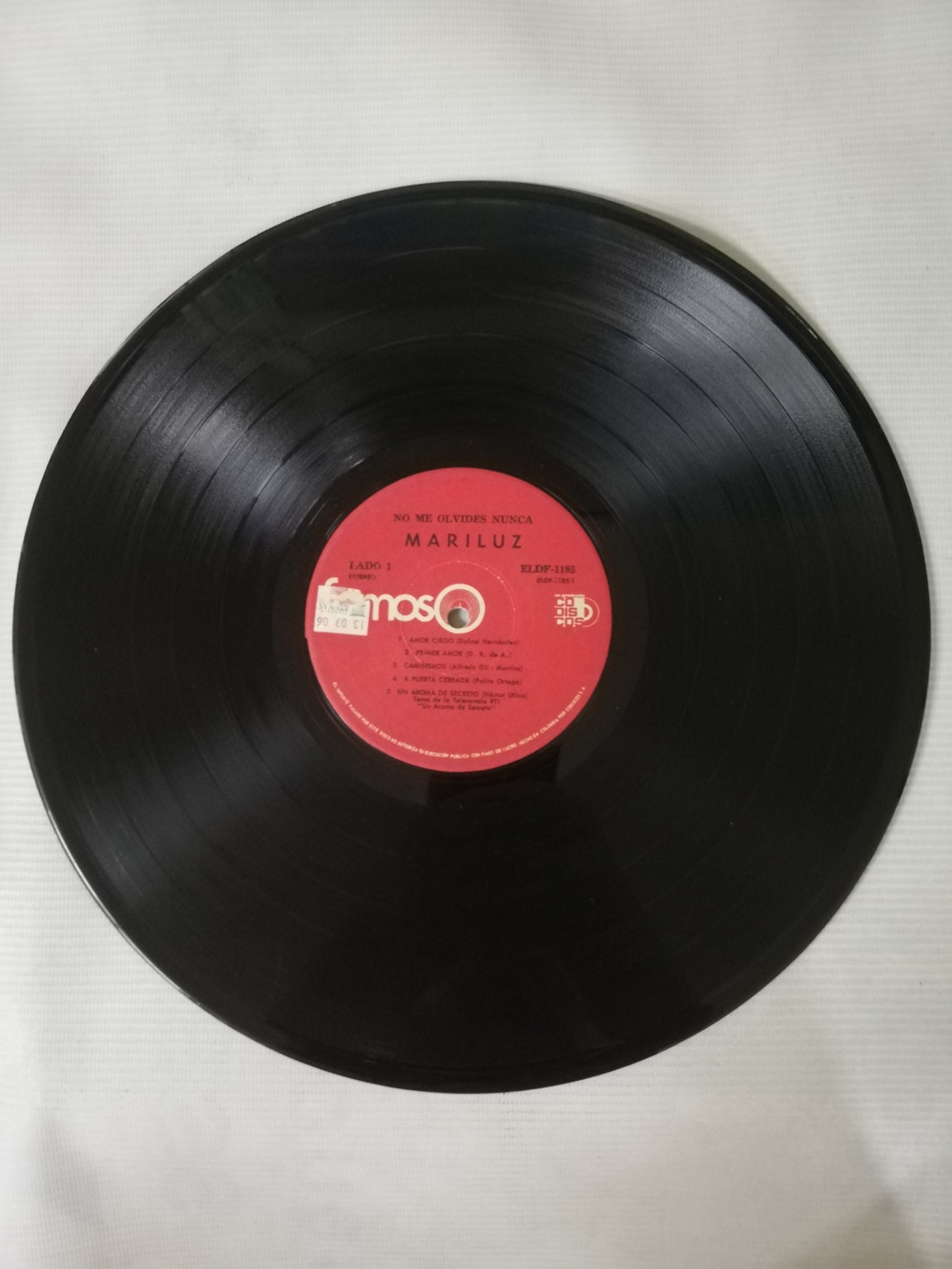 LP MARILUZ - NO ME OLVIDES NUNCA