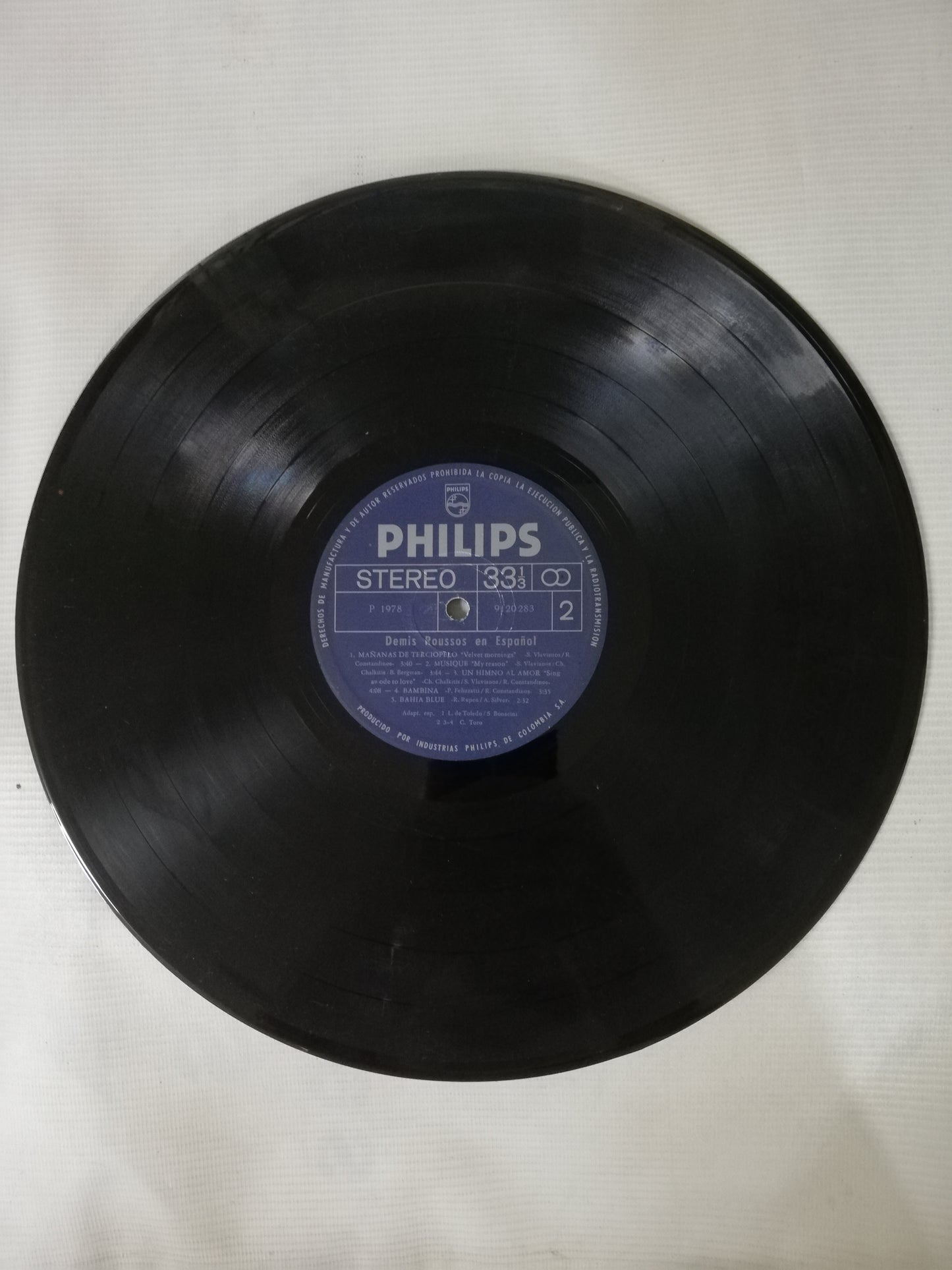 LP DEMIS ROUSSOS - DEMI ROUSSOS EN ESPAÑOL