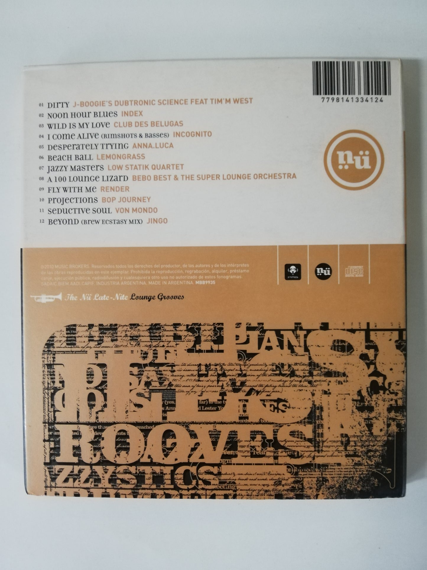 CD JAZZ MOODS - THE NÜ LATE NITE LOUNGE GROOVES