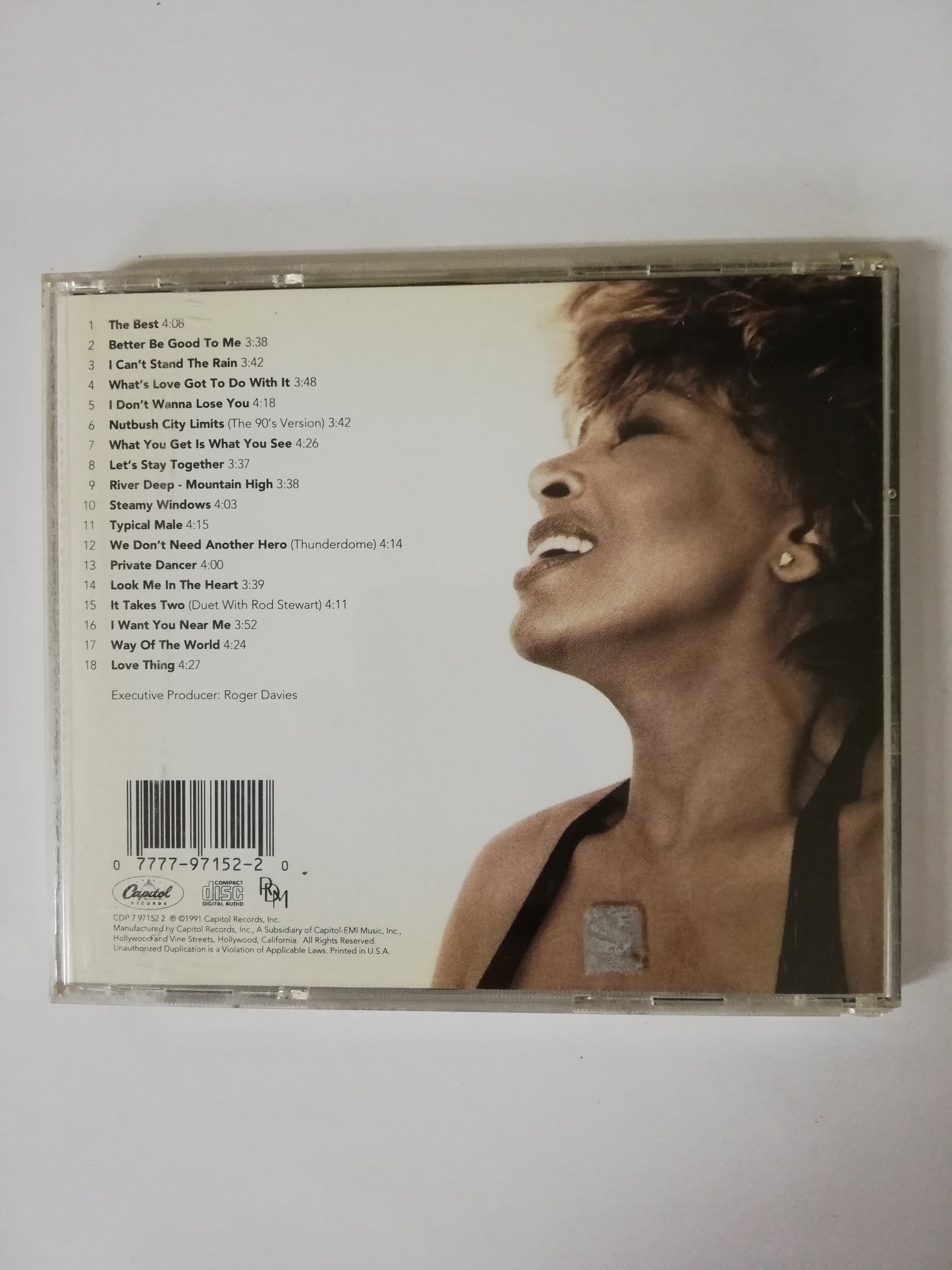 CD TINA TURNER - SIMPLY THE BEST
