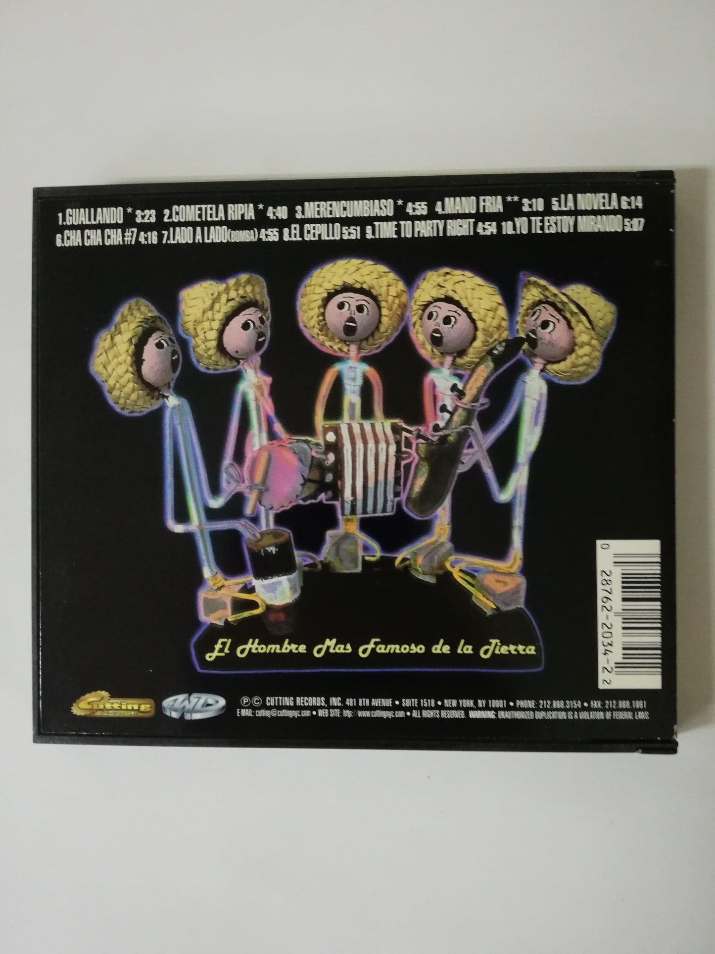 CD FULANITO - EL HOMBRE MÁS FAMOSO DEL MUNDO