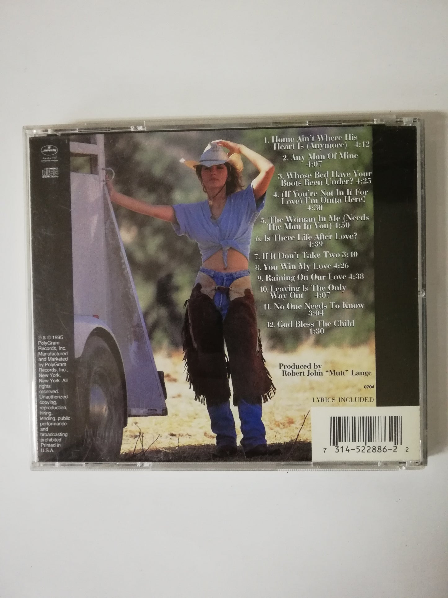 CD SHANIA TWAIN - THE WOMAN IN ME