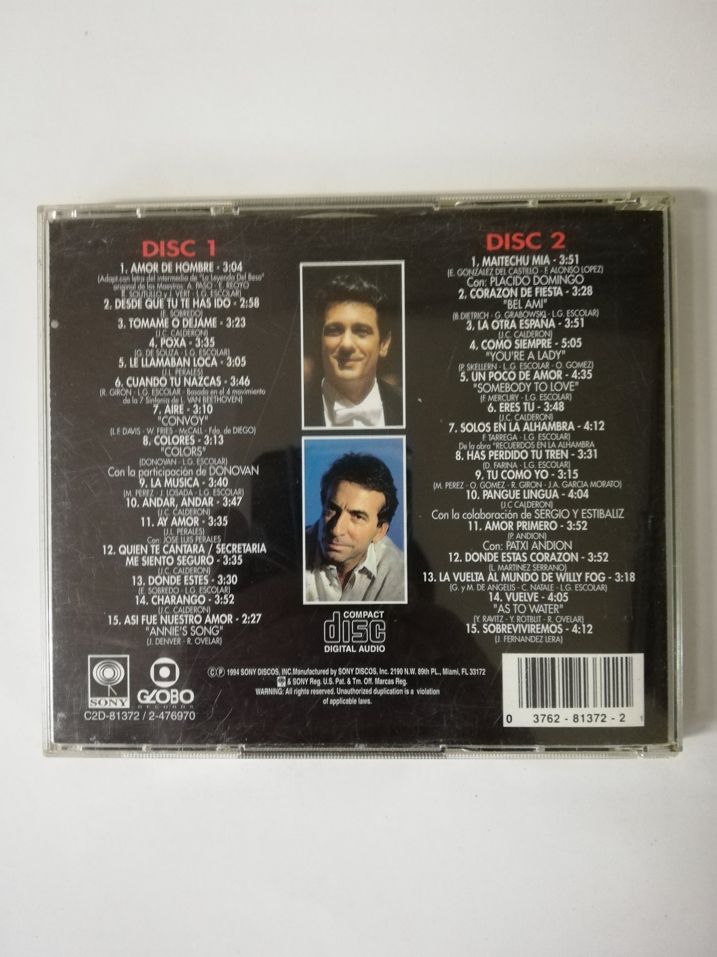 CD MOCEDADES - ANTOLOGÍA SUS 30 MEJORES CANCIONES - CD X 2