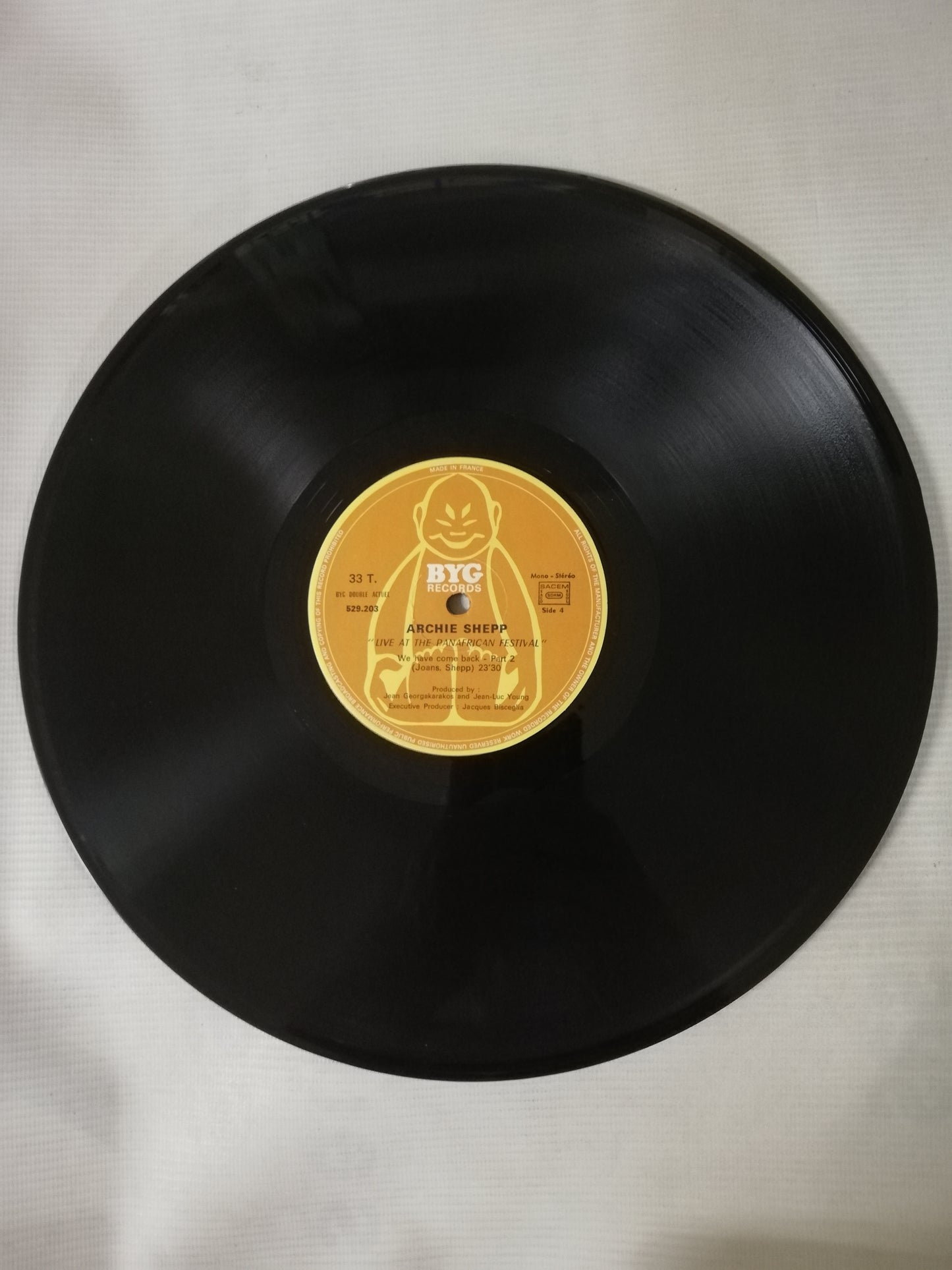 LP ARCHIE SHEPP - YASMINA, A BLACK WOMAN - LIVE AT THE PANAFRICAN FESTIVAL - VINYL X 2