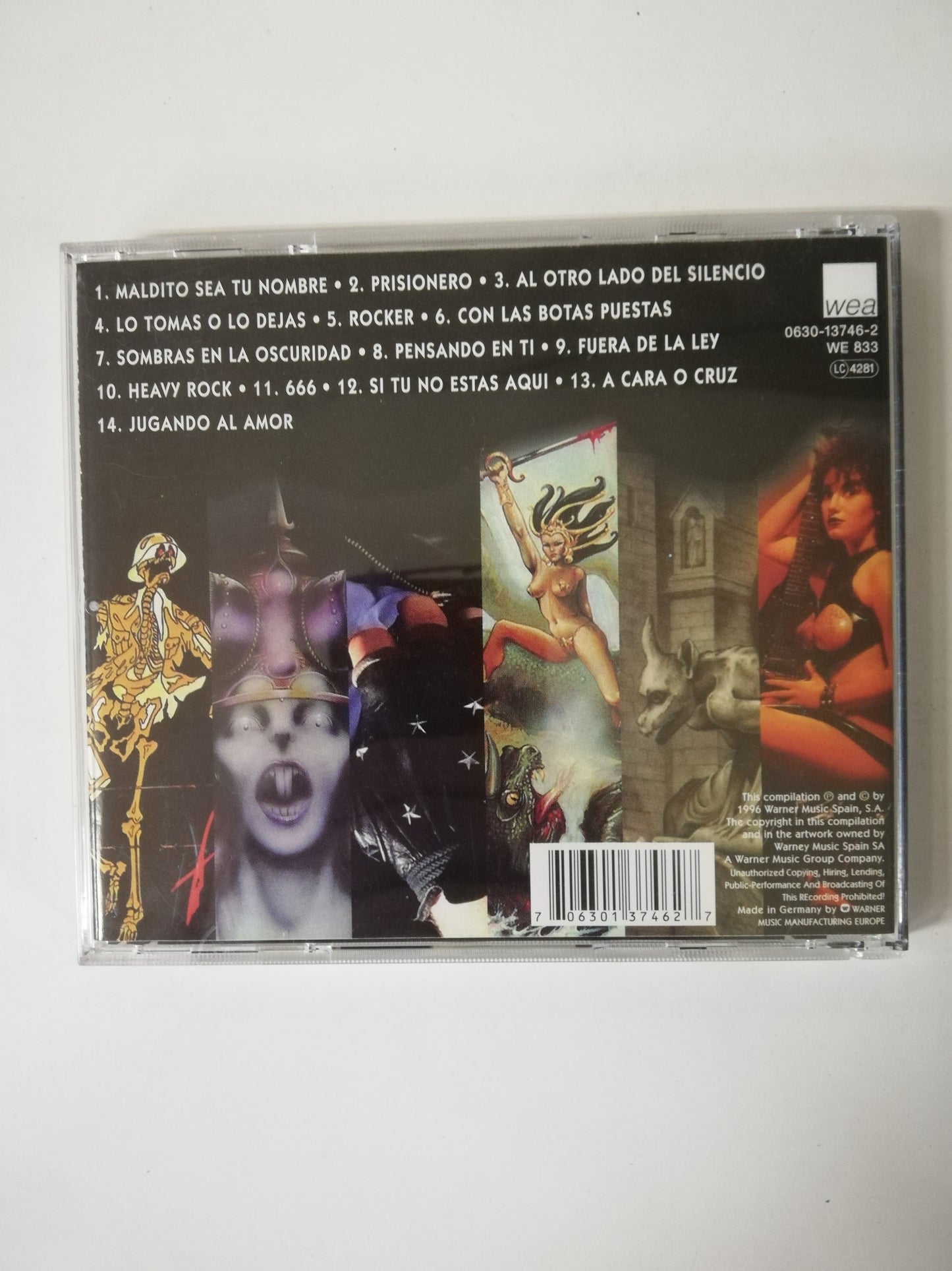 CD ANGELES DEL INFIERNO - LO MEJOR DE ANGELES DEL INFIERNO
