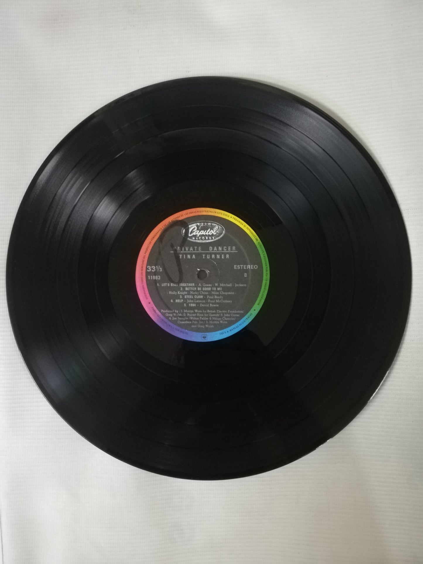 LP TINA TURNER - PRIVATE DANCER