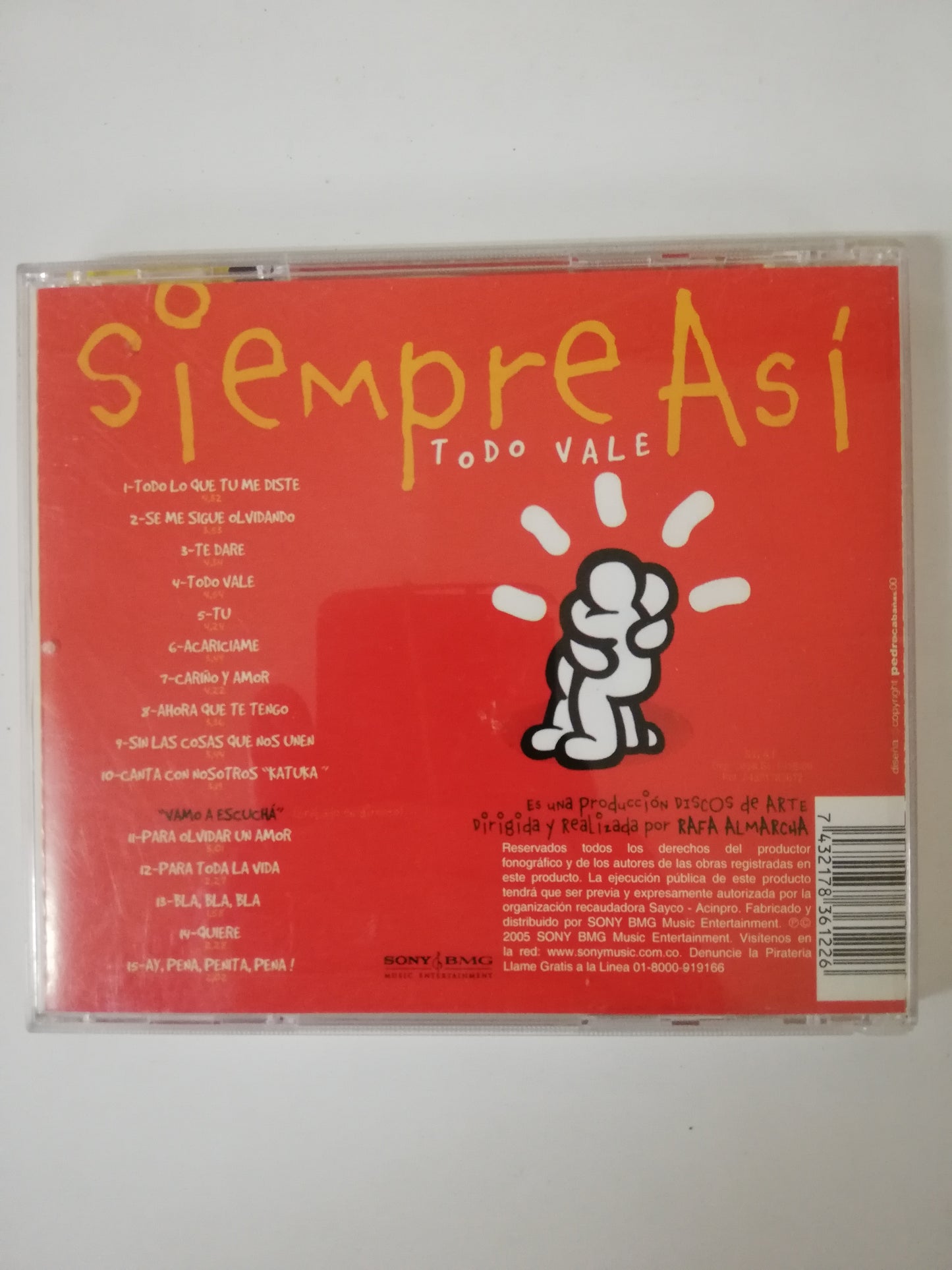 CD SIEMPRE ASI - TODO VALE