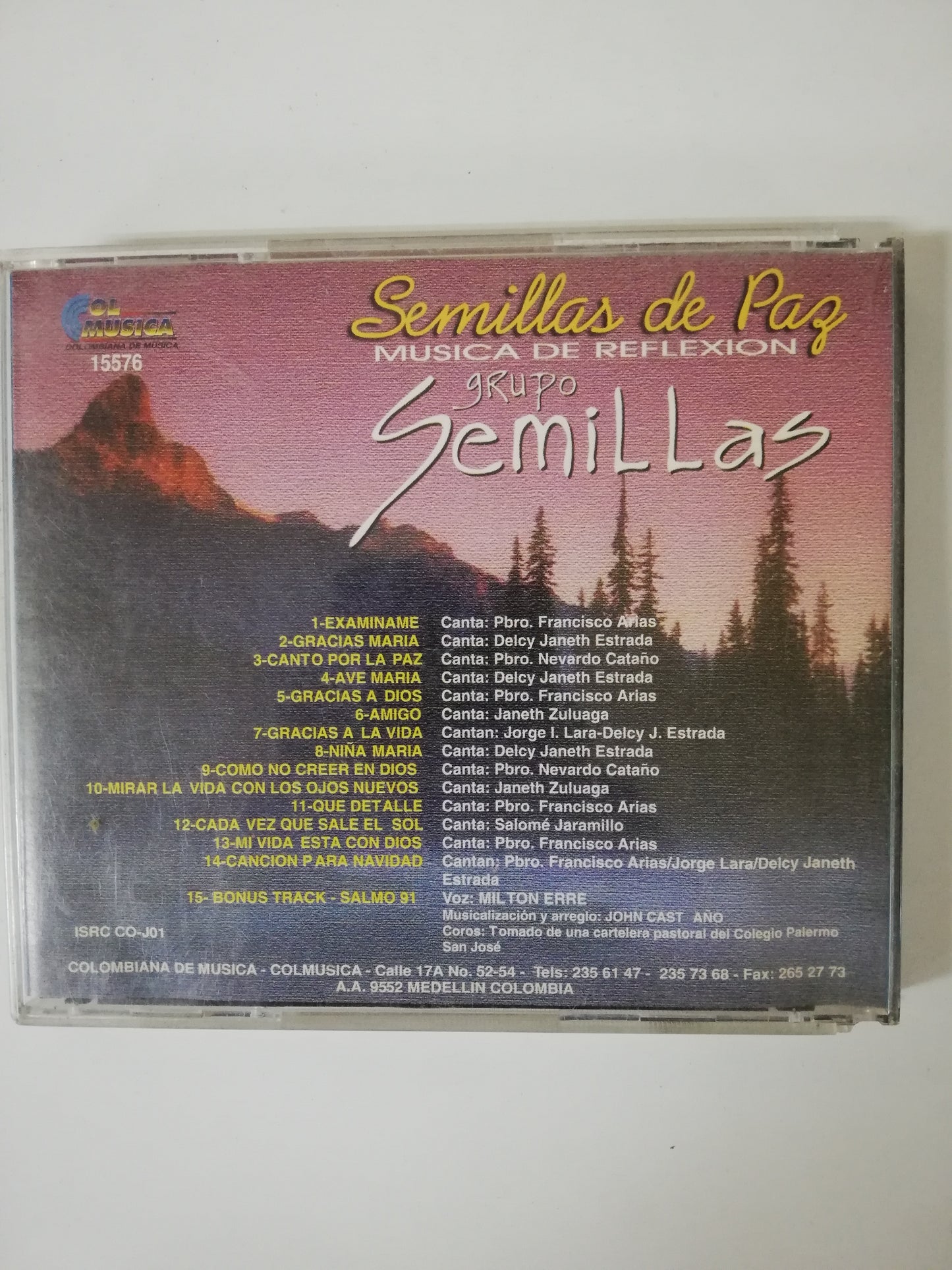 CD GRUPO SEMILLAS - SEMILLAS DE PAZ