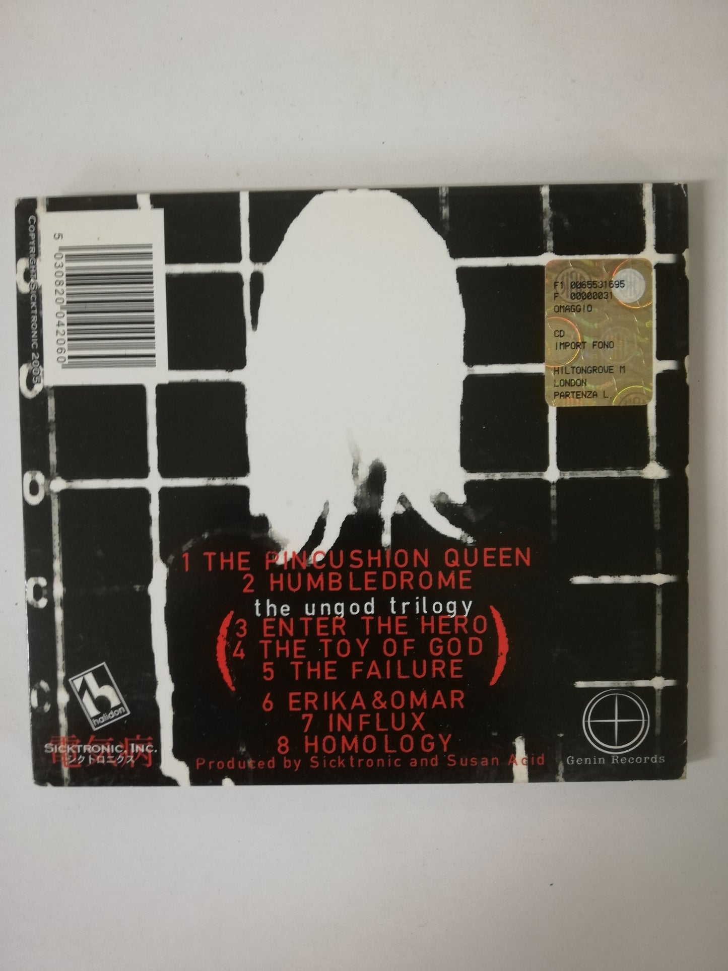 CD SUSAN ACID - MISS ANTHROPY