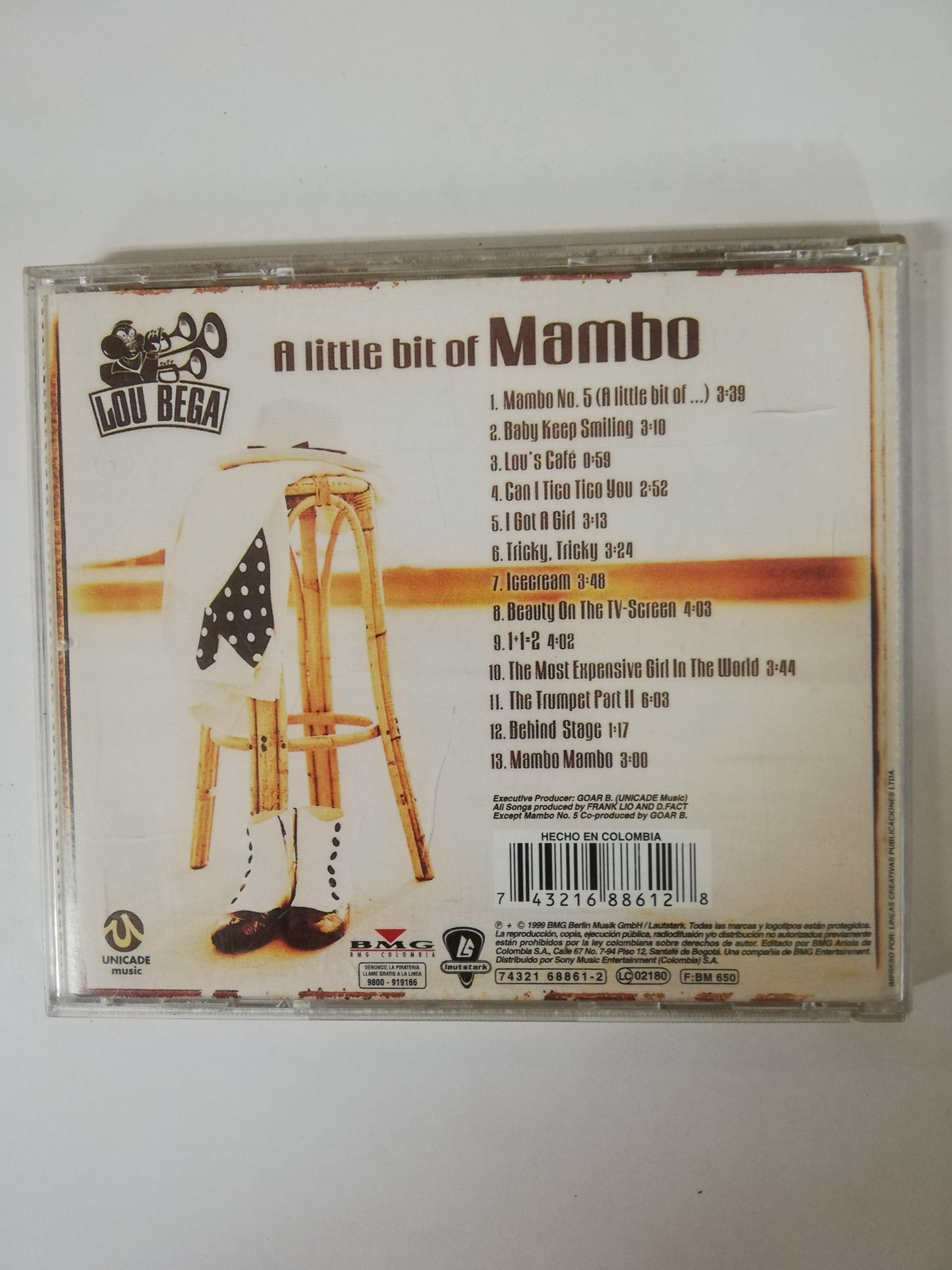 CD LOU BEGA - A LITTLE BIT OF MAMBO