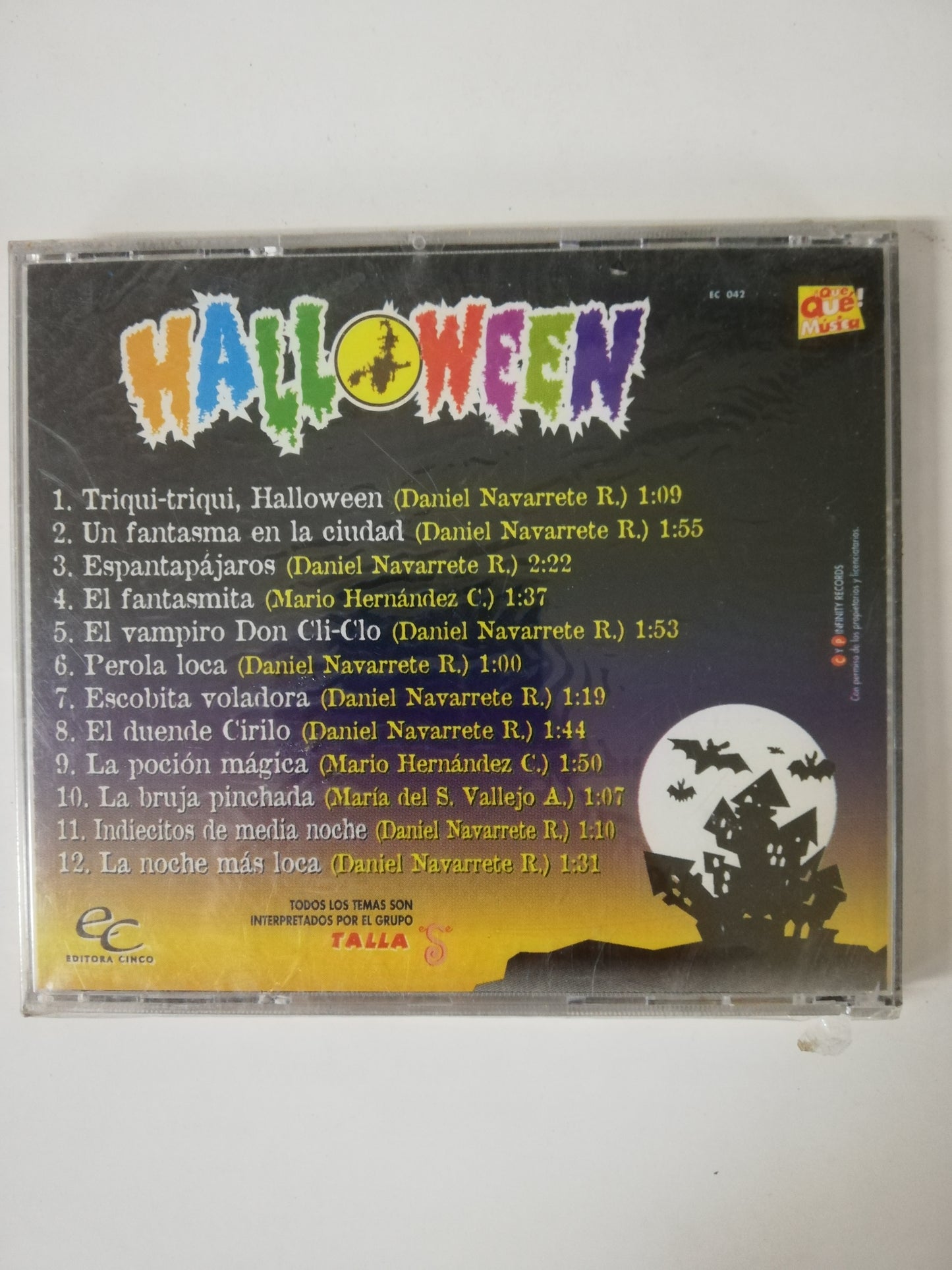 CD HALLOWEEN - CANCIONES INFANTILES DE HALLOWEEN