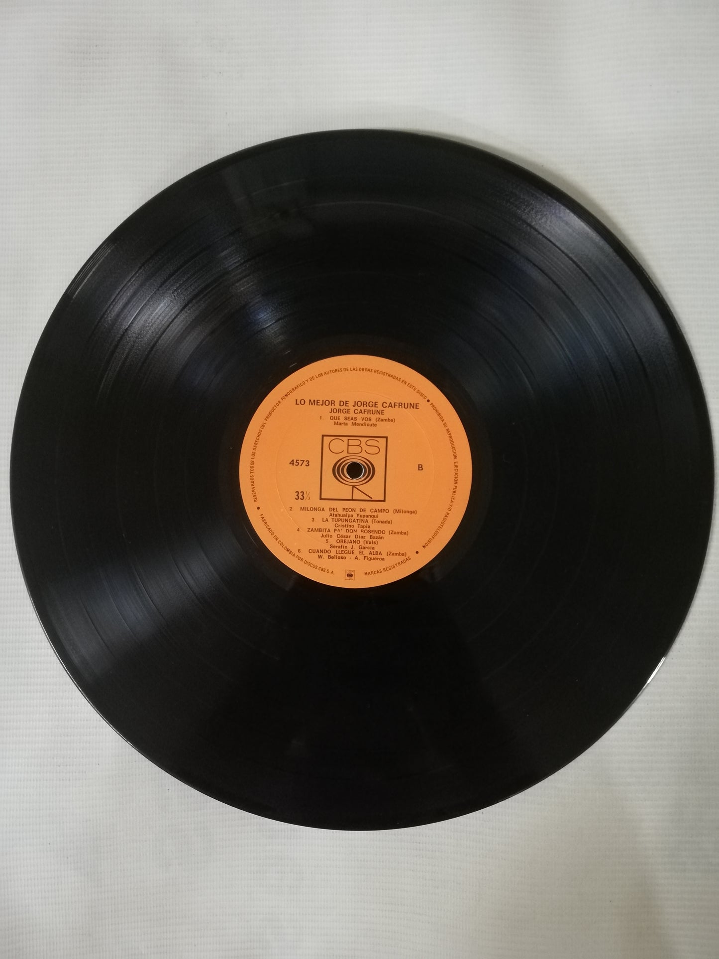 LP JORGE CAFRUNE - LO MEJOR DE JORGE CAFRUNE