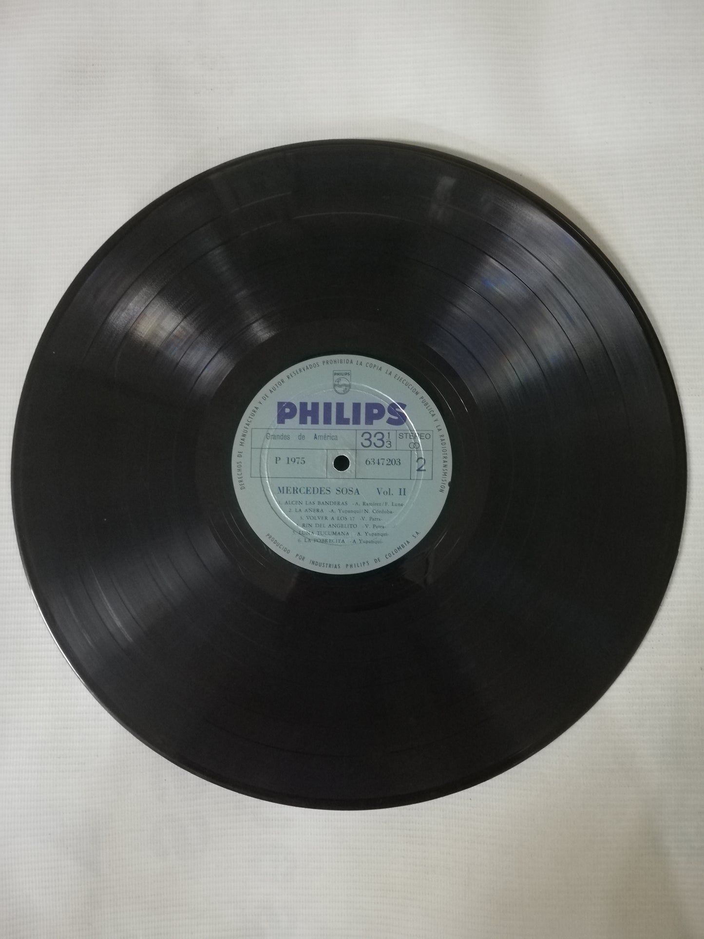 LP MERCEDES SOSA - CANCIONES DE MI TIERRA AMERICANA