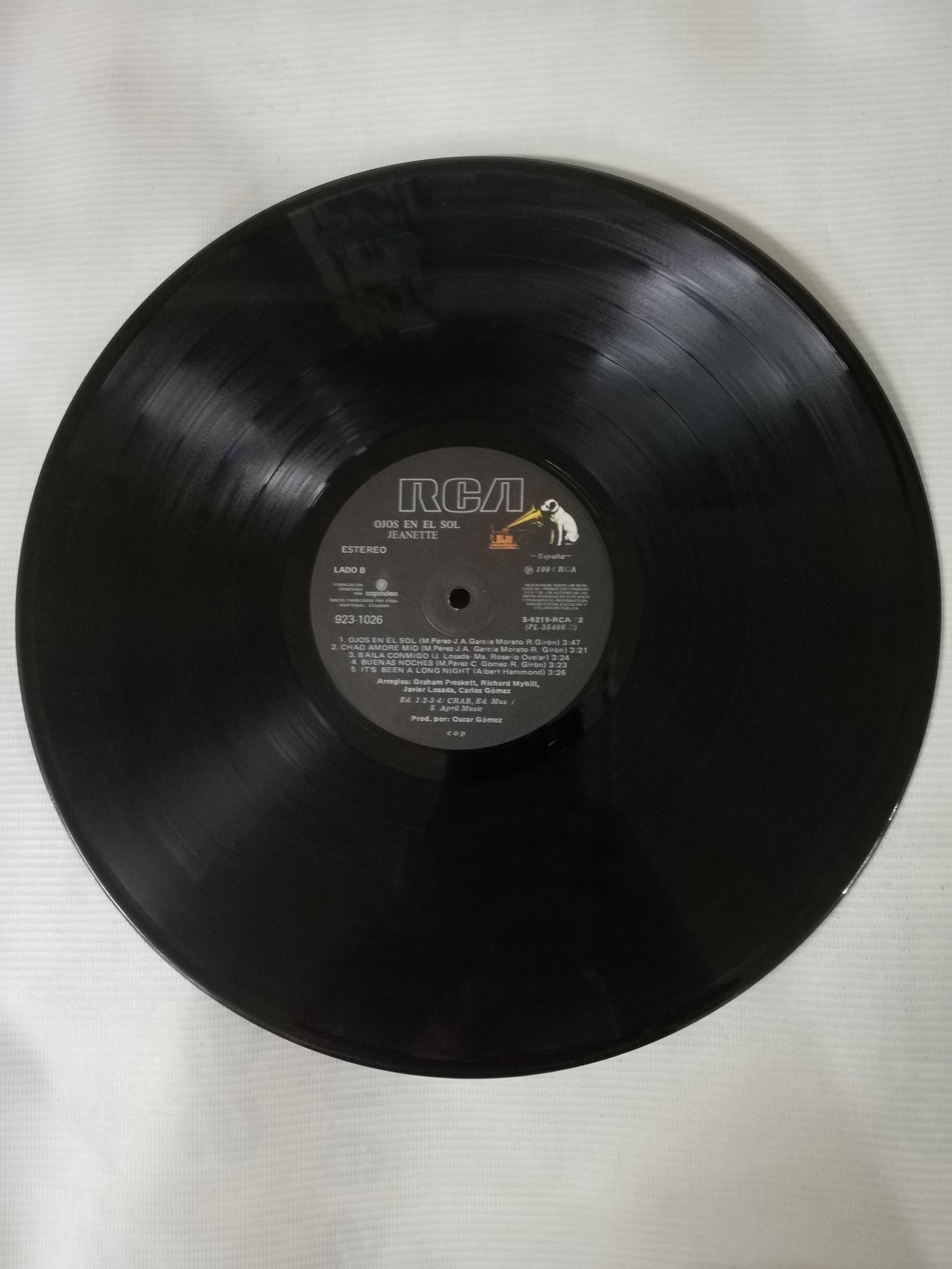 LP JEANETTE - OJOS EN EL SOL