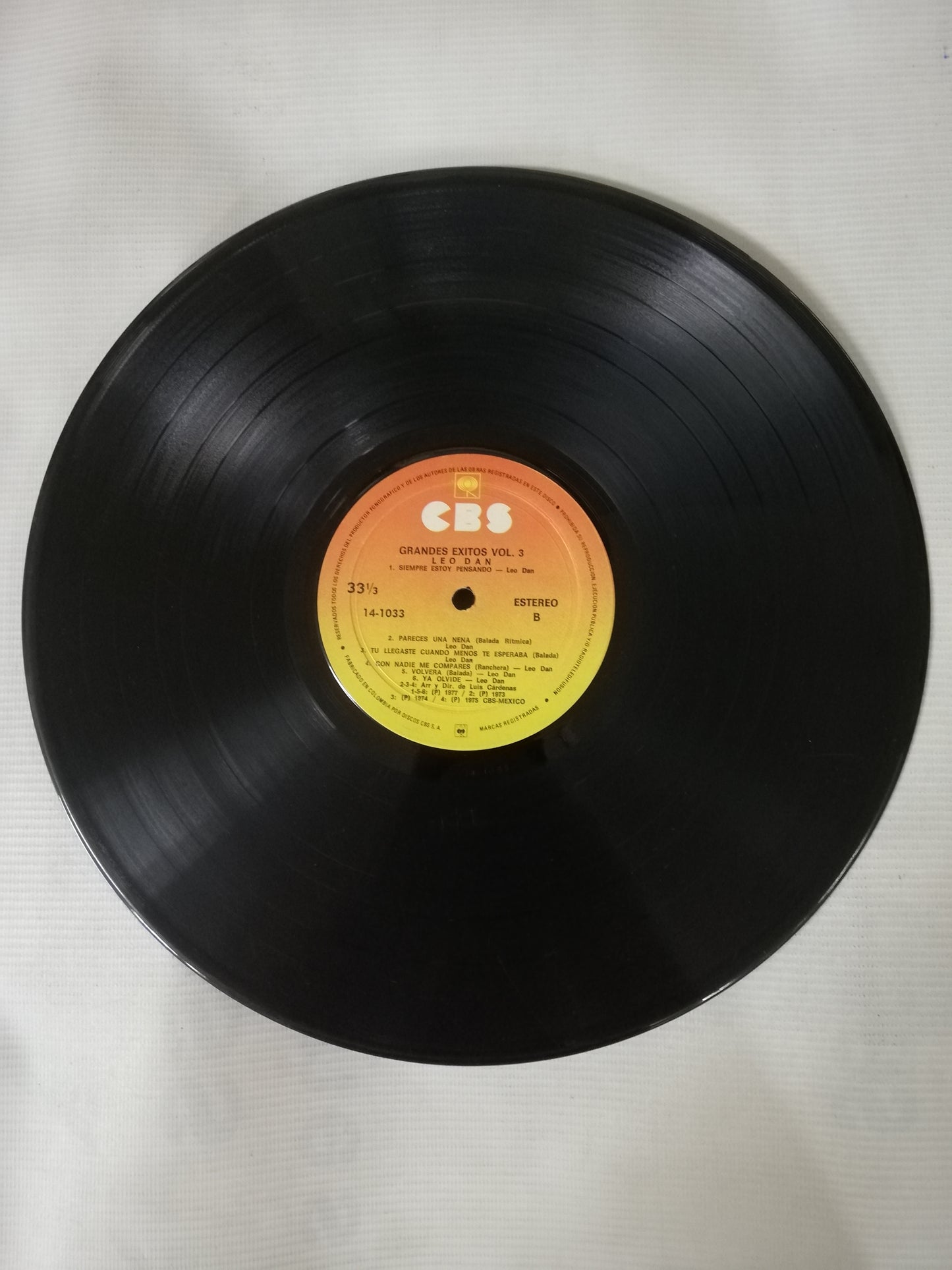 LP LEO DAN - GRANDES EXITOS VOL. 3