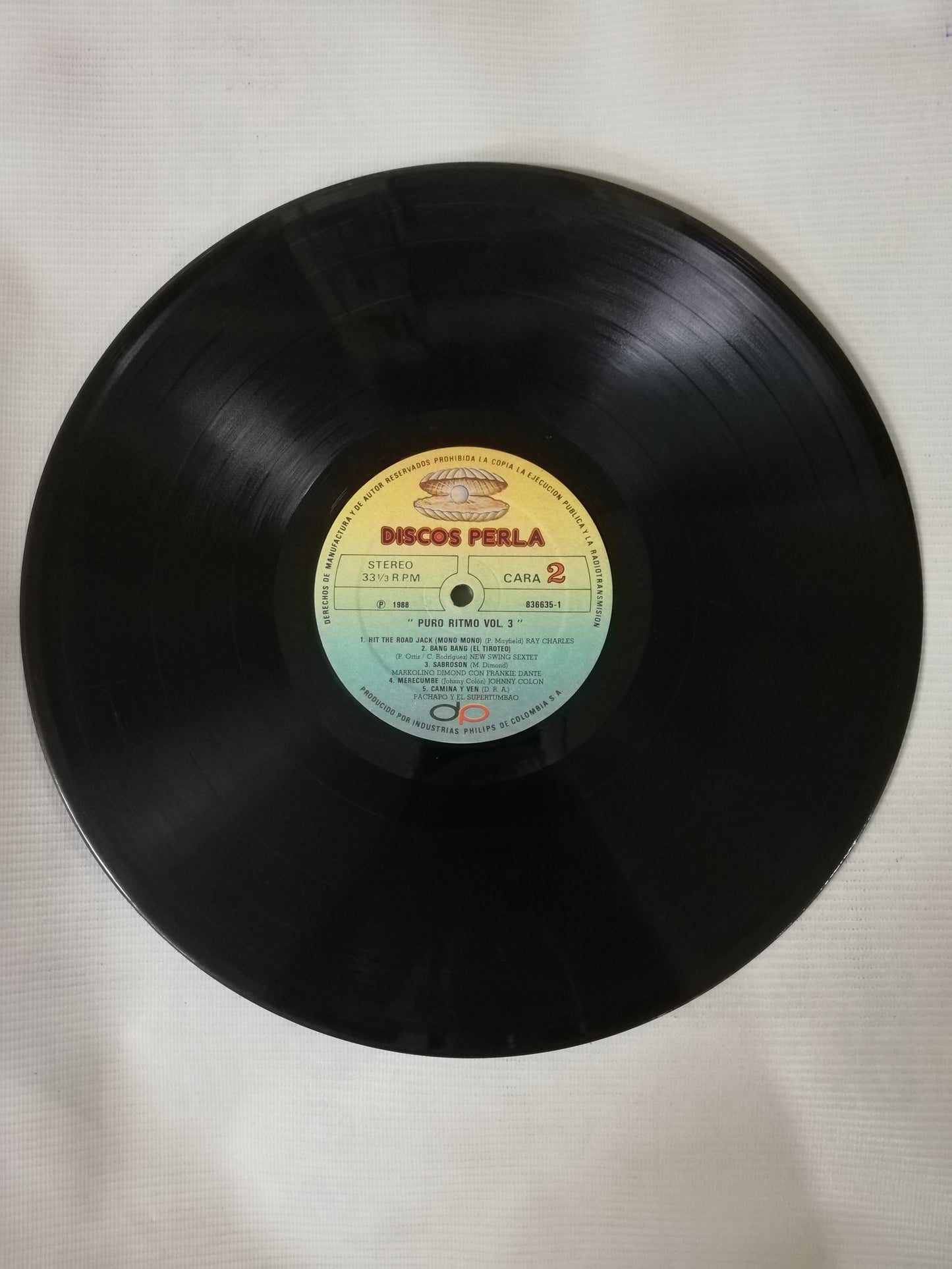 LP PURO RITMO - VARIOS INTÉRPRETES