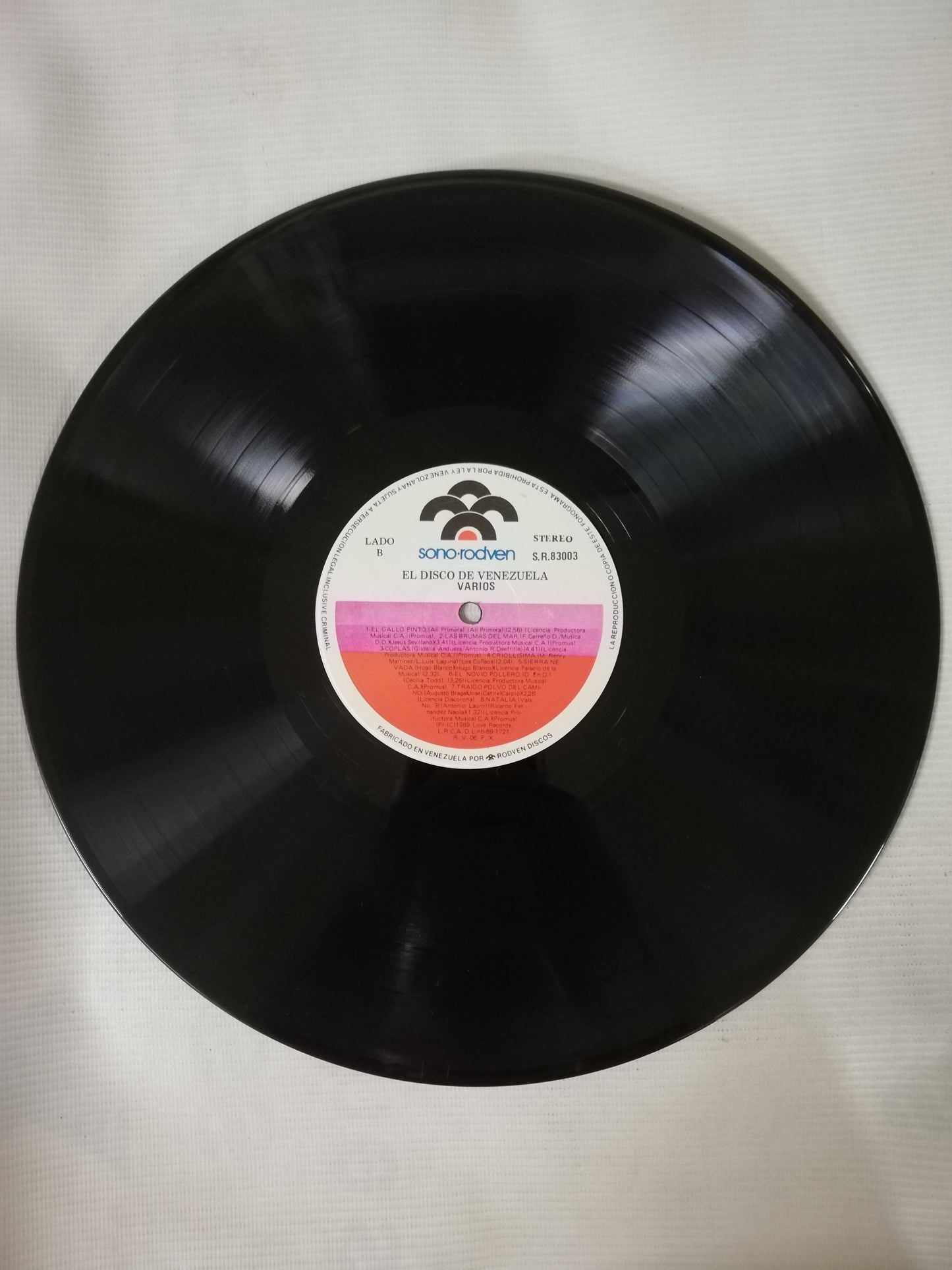 LP EL DISCO DE VENEZUELA - VARIOS INTÉRPRETES