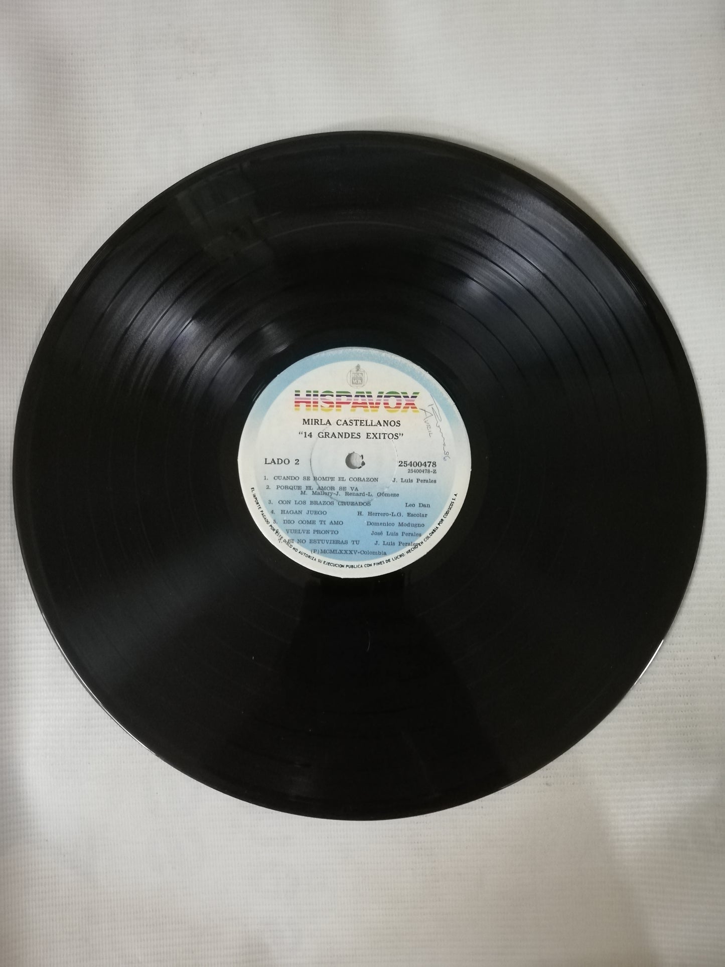 LP MIRLA CASTELLANOS - 14 GRANDES EXITOS