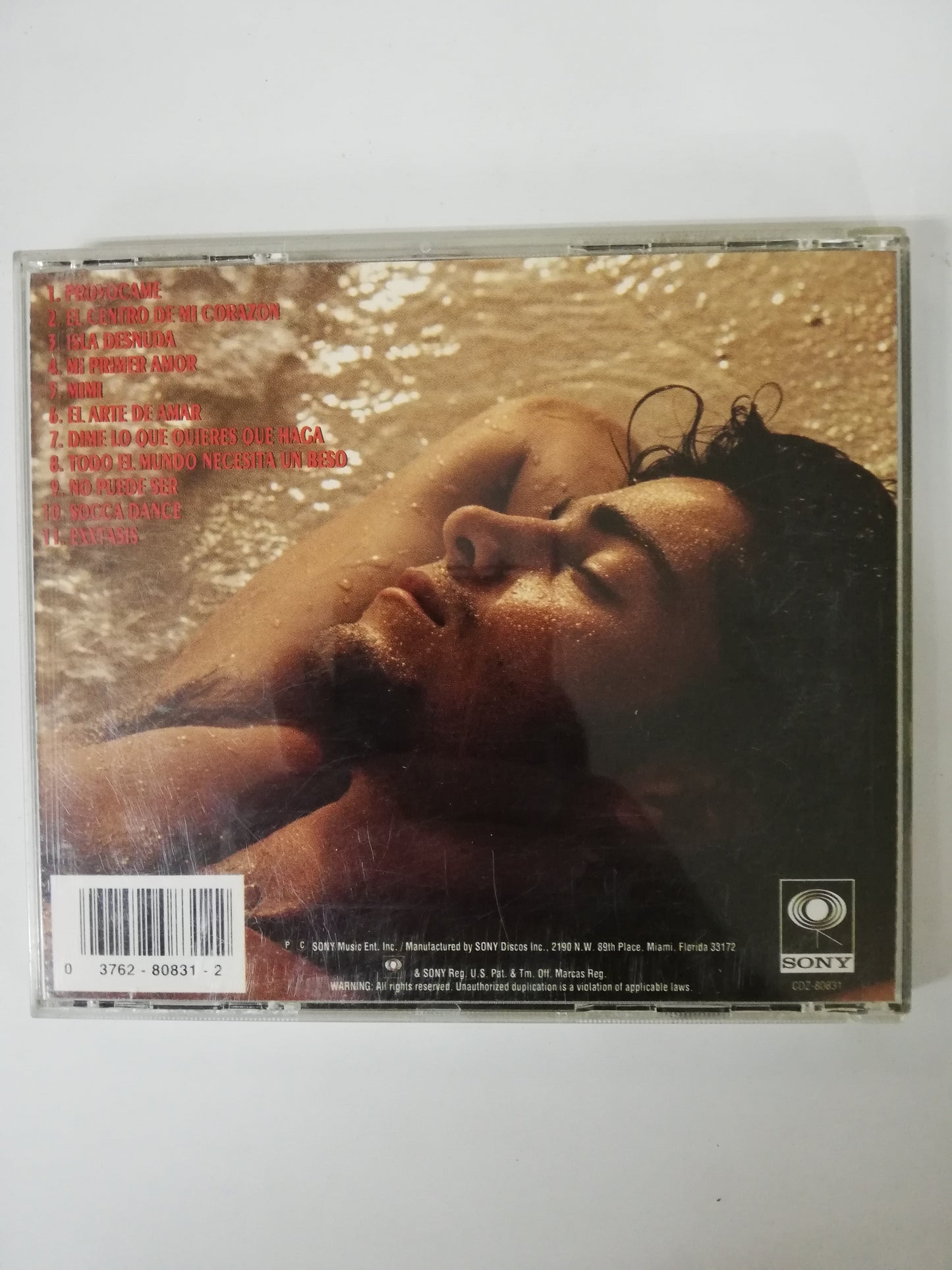 CD CHAYANNE - PROVÓCAME