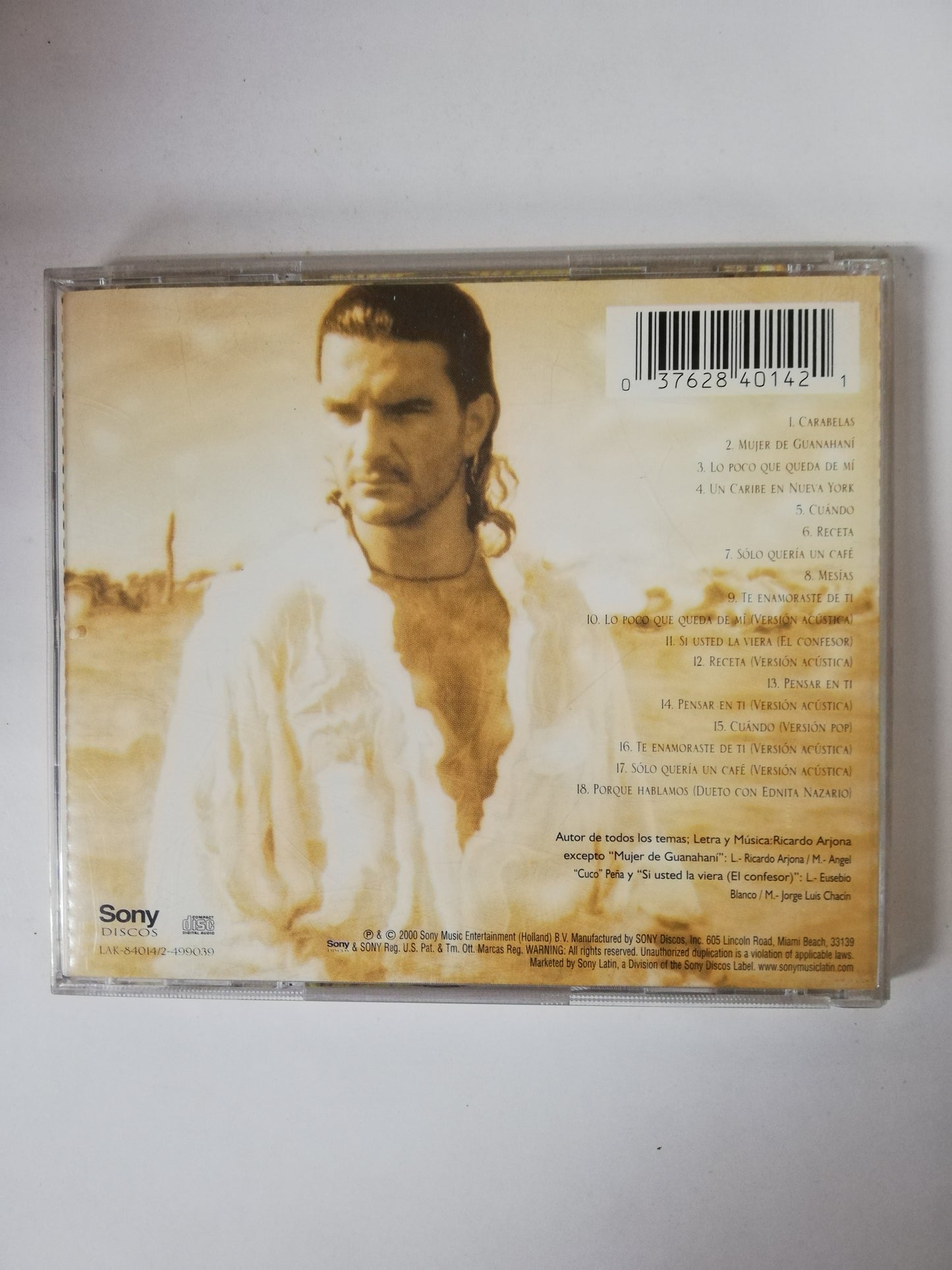 CD RICARDO ARJONA - GALERIA CARIBE