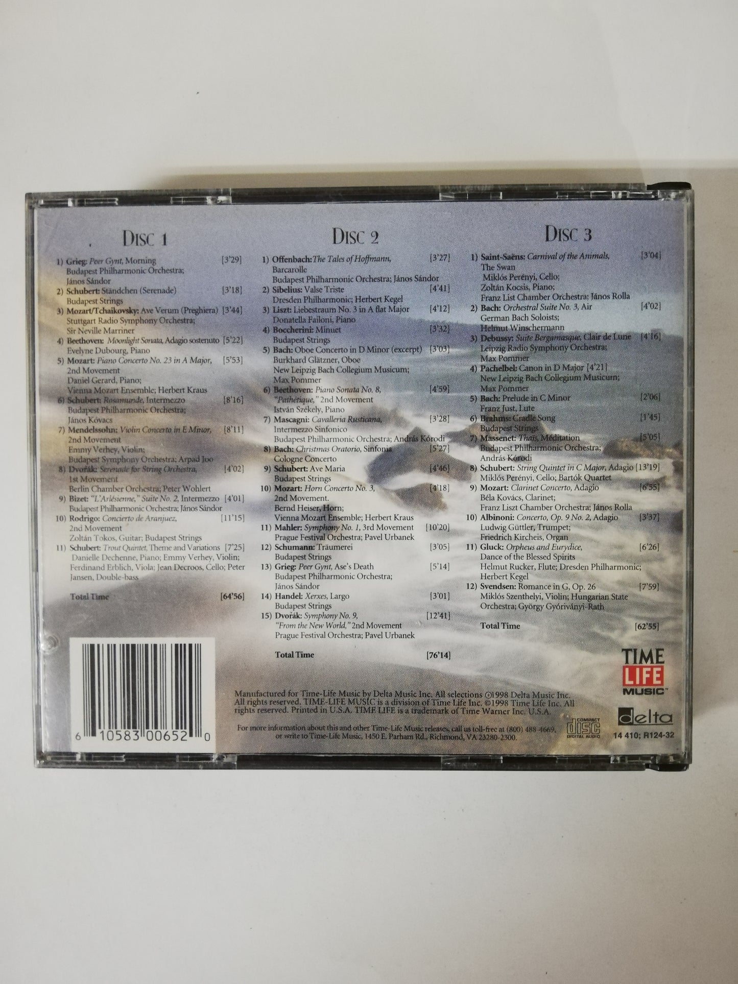 CD QUIET MOODS - CLASSICS FOR RELAXATION - CD X 3