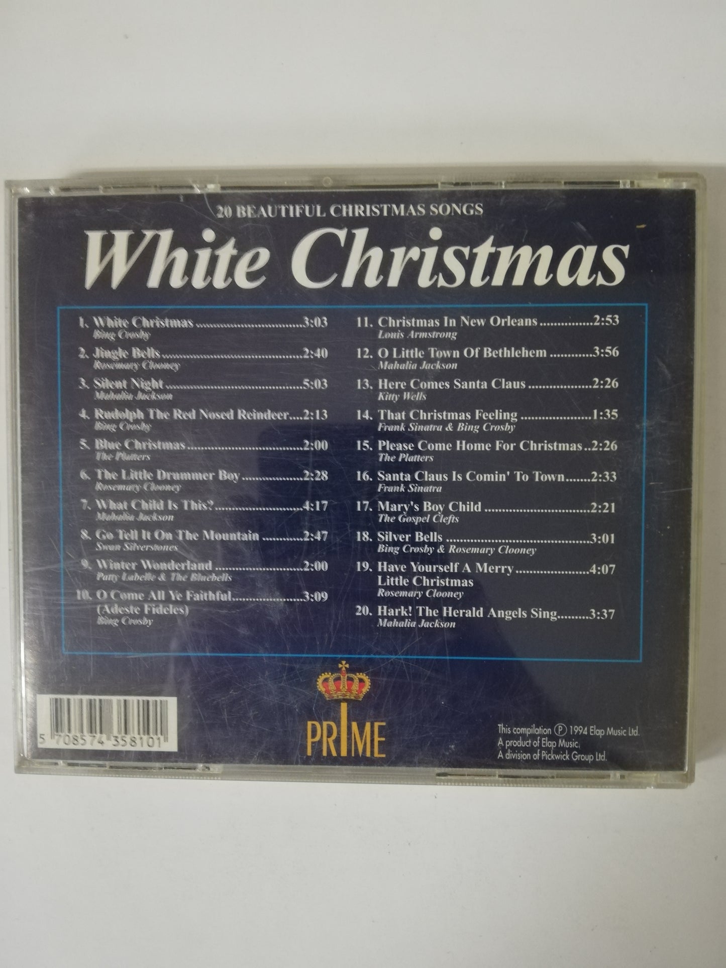 CD WHITE CHRISTMAS - BEAUTIFUL CHRISTMAS SONGS