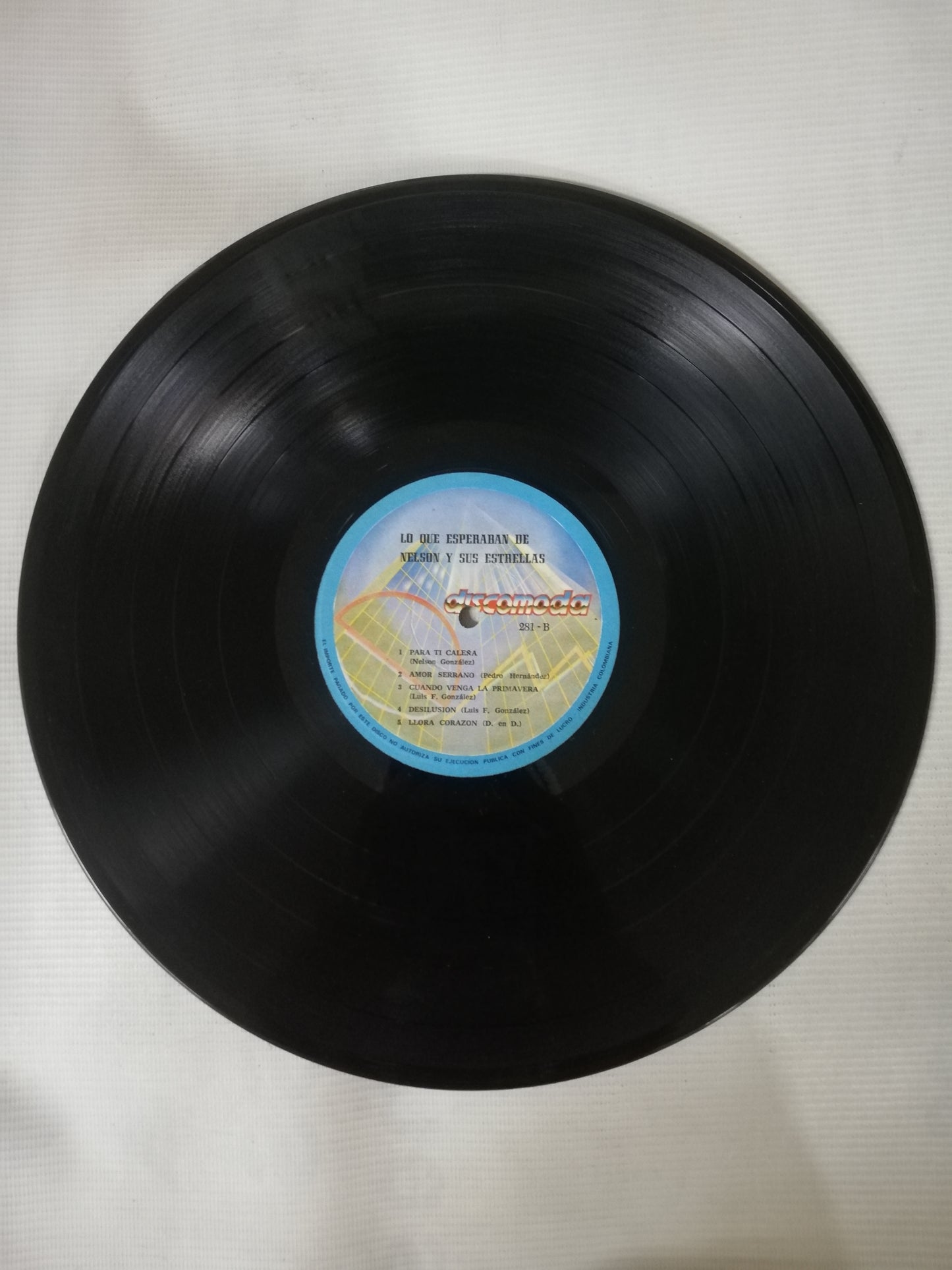 LP NELSON Y SUS ESTRELLAS - LO QUE ESPERABAN DE NELSON Y SUS ESTRELLAS