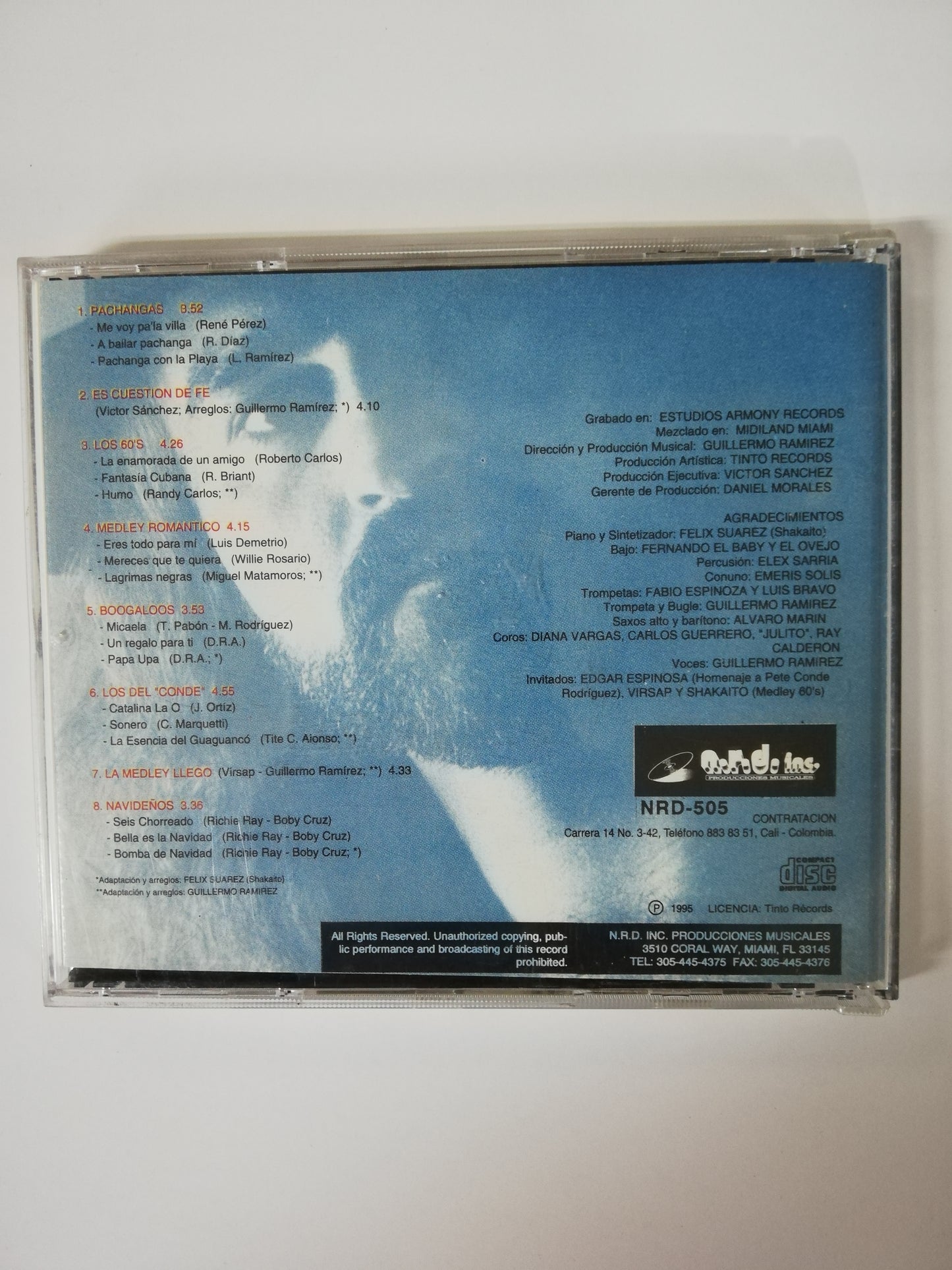 CD TINTO CALIENTE - MEDLEY´S