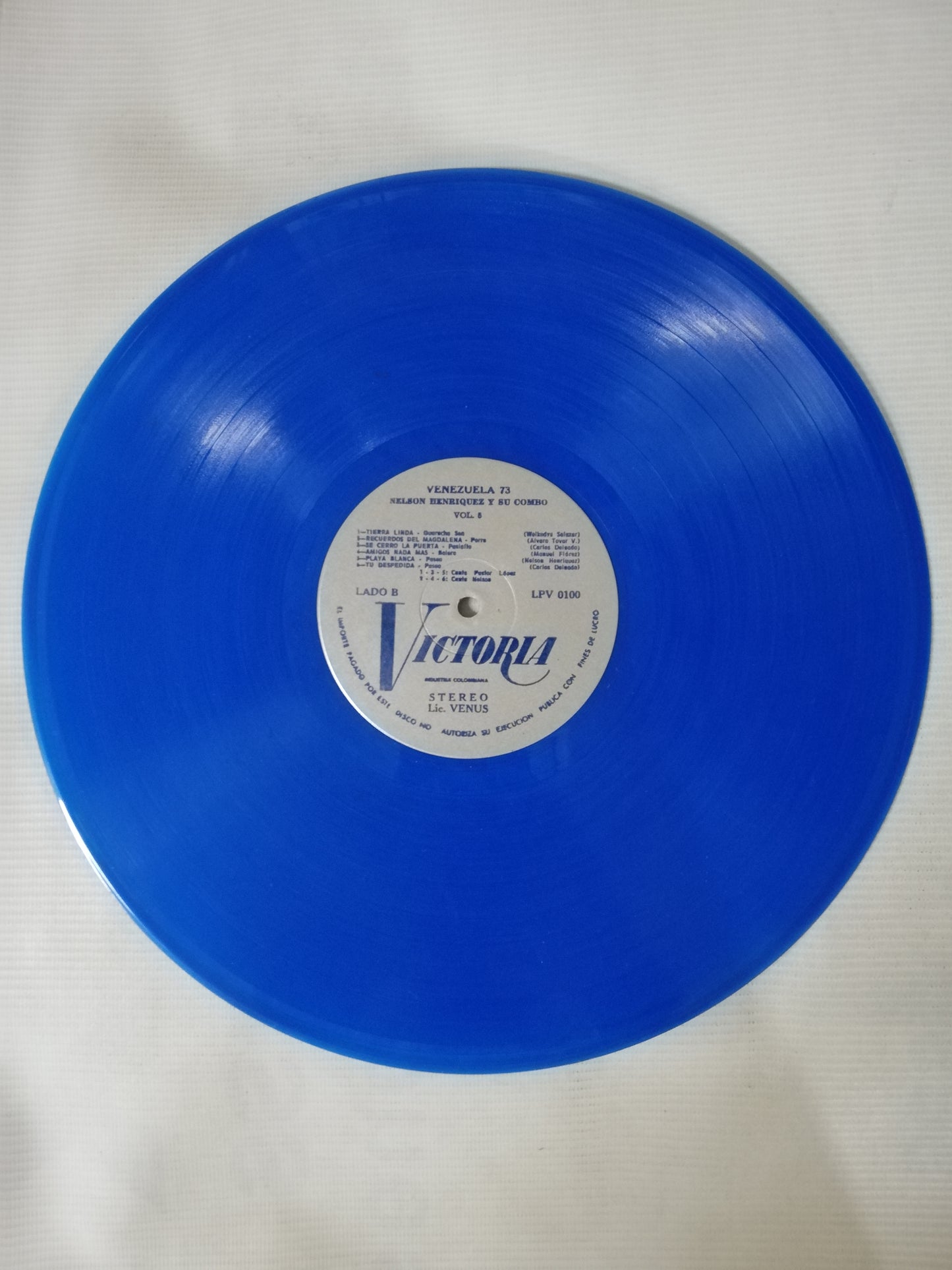 LP NELSON HENRIQUEZ Y SU COMBO - VENEZUELA 73 CON SABOR INTERNACIONAL VOL. 5