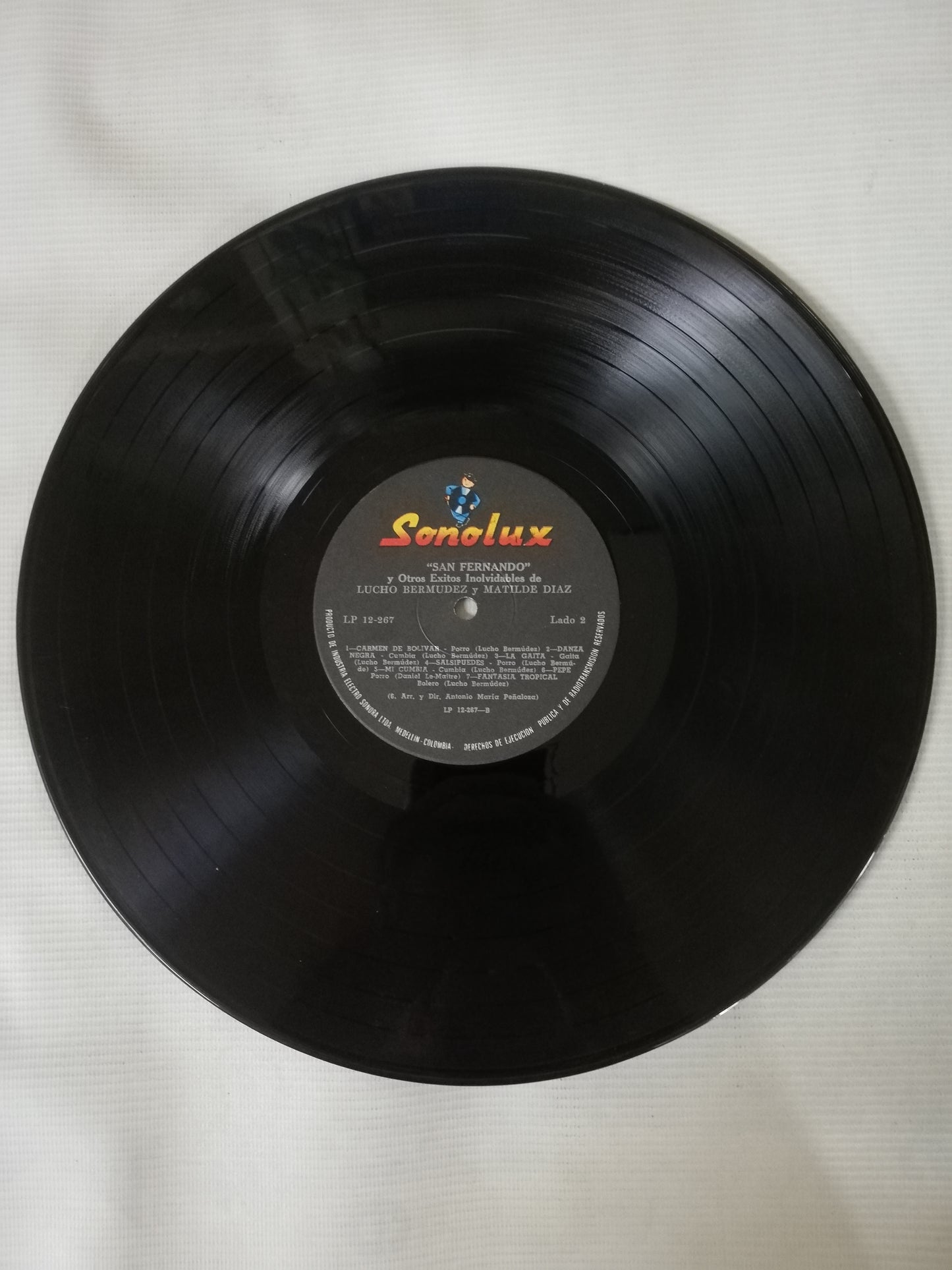 LP LUCHO BERMUDEZ Y MATILDE DIAZ - SAN FERNANDO Y OTROS EXITOS INOLVIDABLES DE LUCHO BERMUDEZ Y MATILDE DIAZ