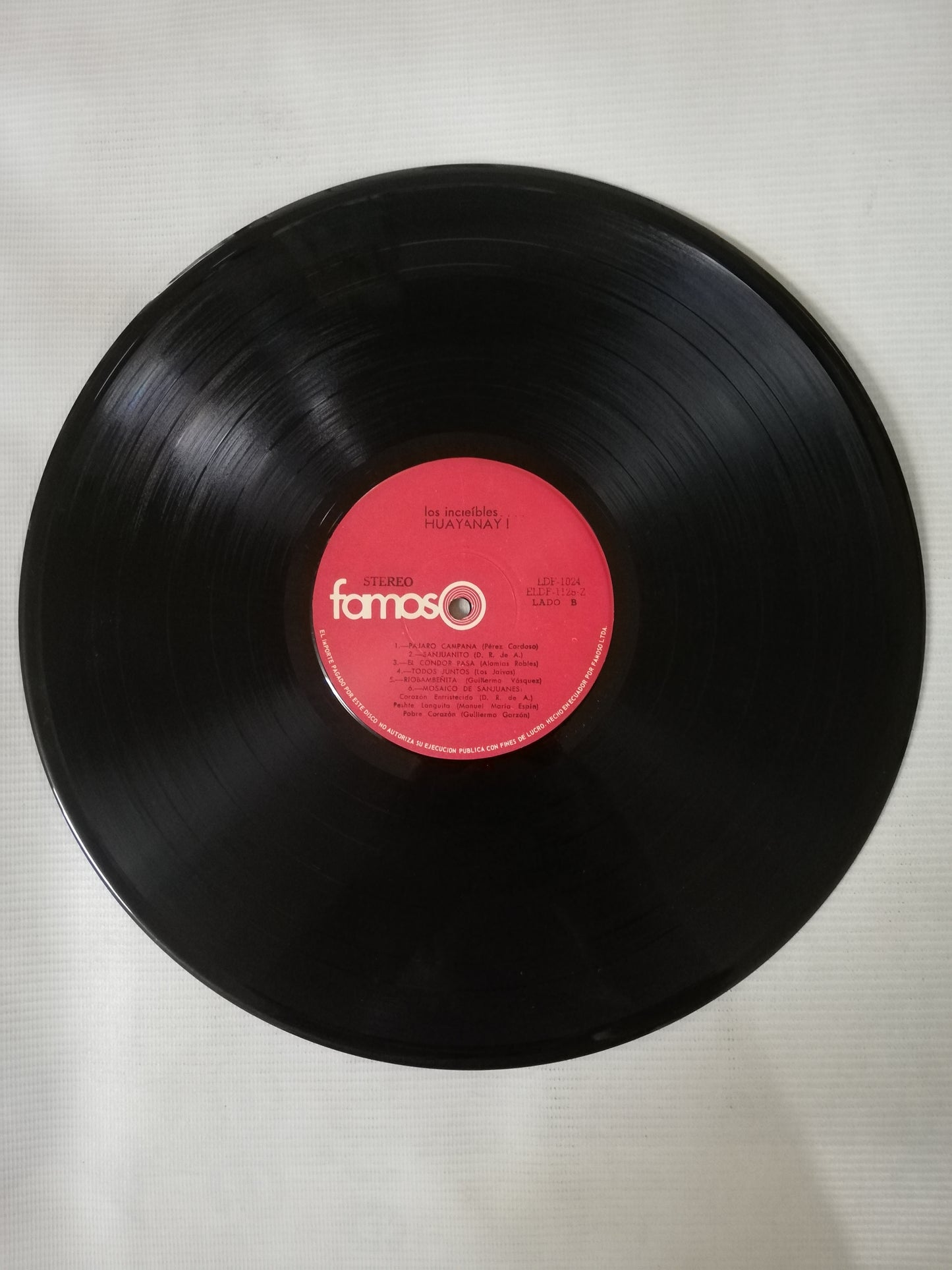 LP LOS HUAYANAY - LOS INCREIBLES...HUAYANAY!