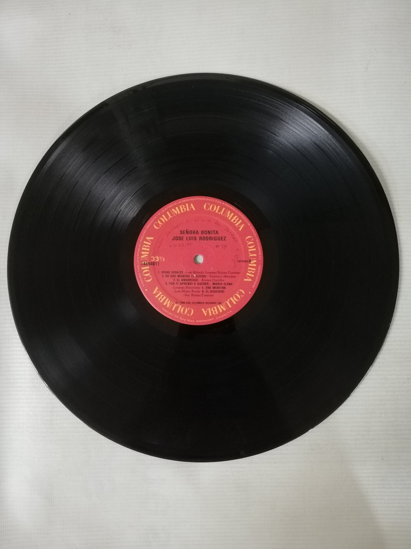 LP JOSÉ LUIS RODRIGUEZ CON EL MARIACHI VARGAS DE TECALITLAN - SEÑORA BONITA