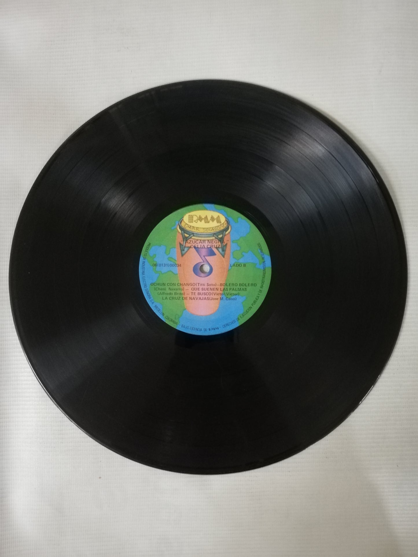 LP CELIA CRUZ - AZUCAR NEGRA