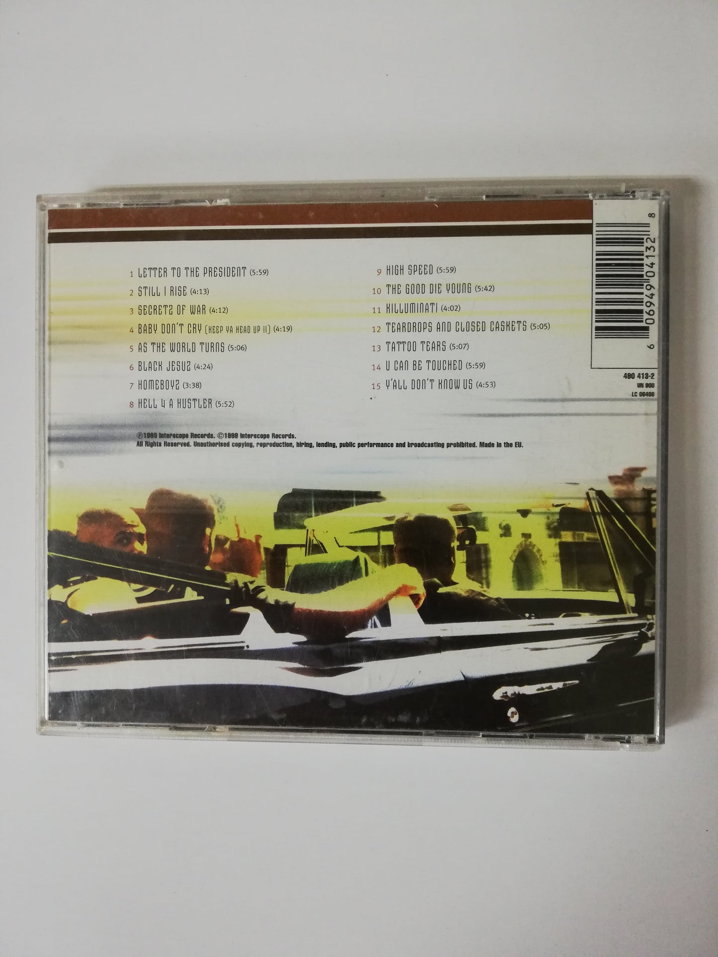 CD 2PAC + OUTLAWZ - STILL I RISE