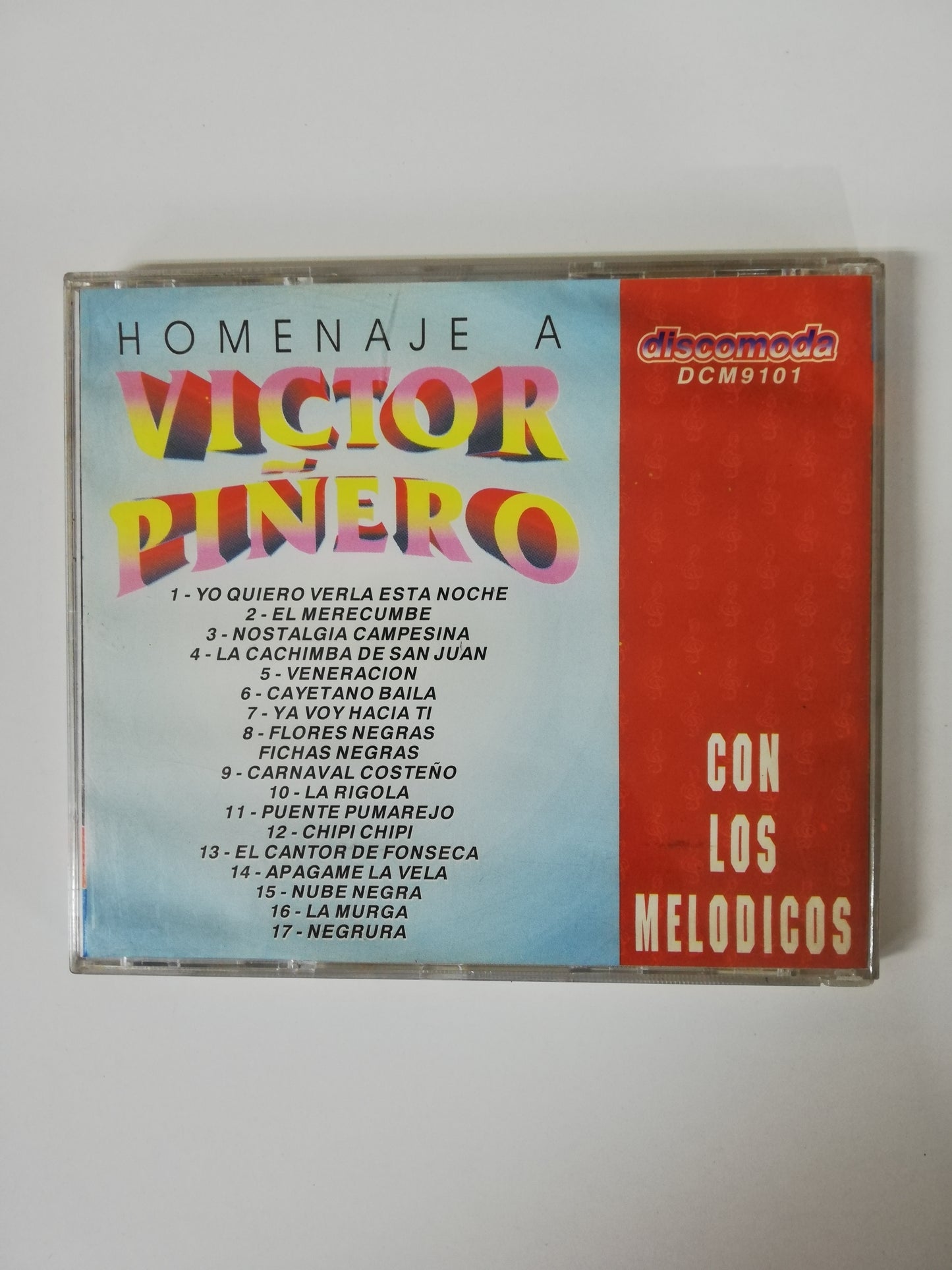 CD VICTOR PIÑERO - HOMENAJE A VICTOR PIÑERO CON LOS MELODICOS