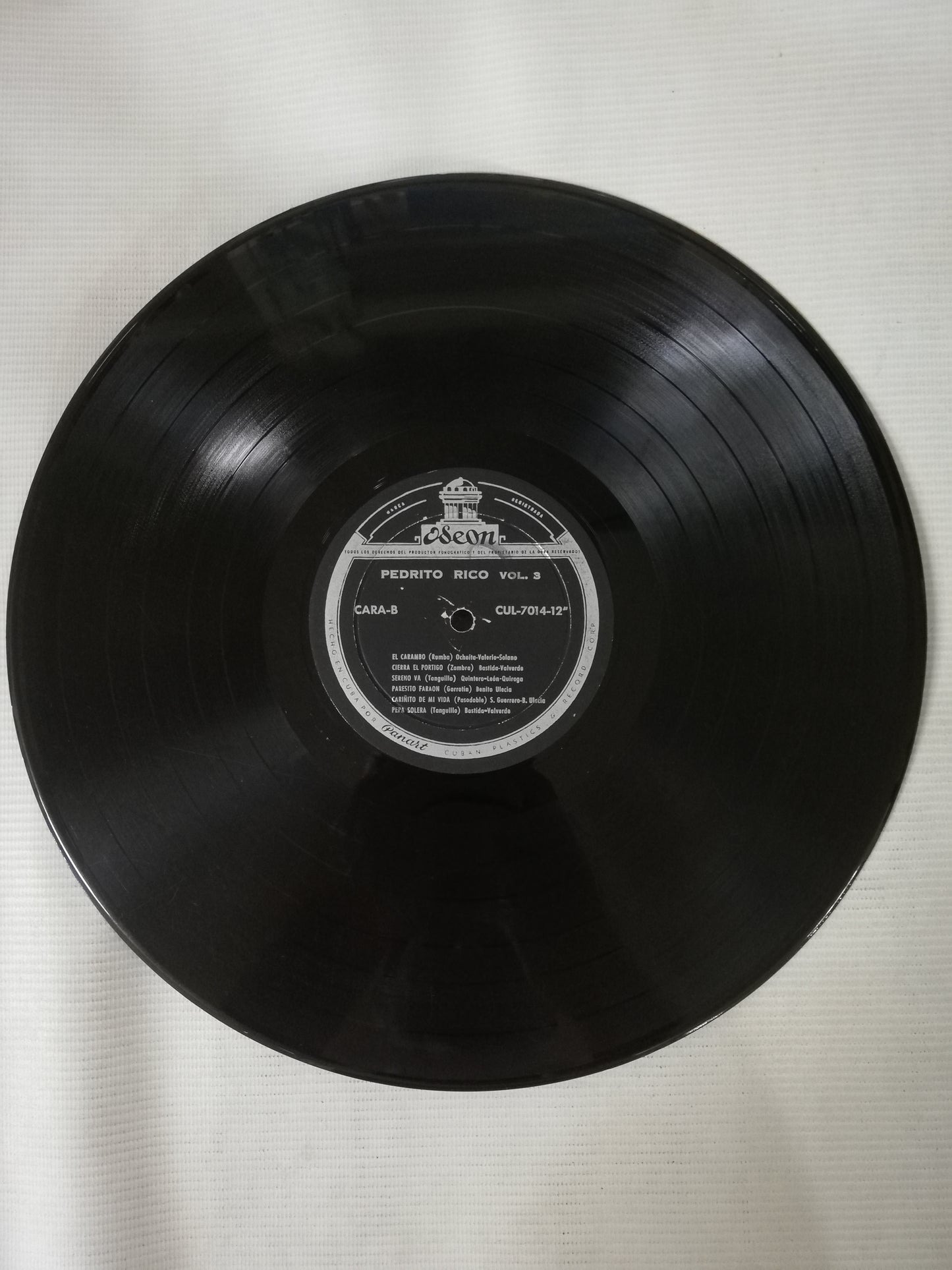 LP PEDRITO RICO - PEDRITO RICO VOL. 3