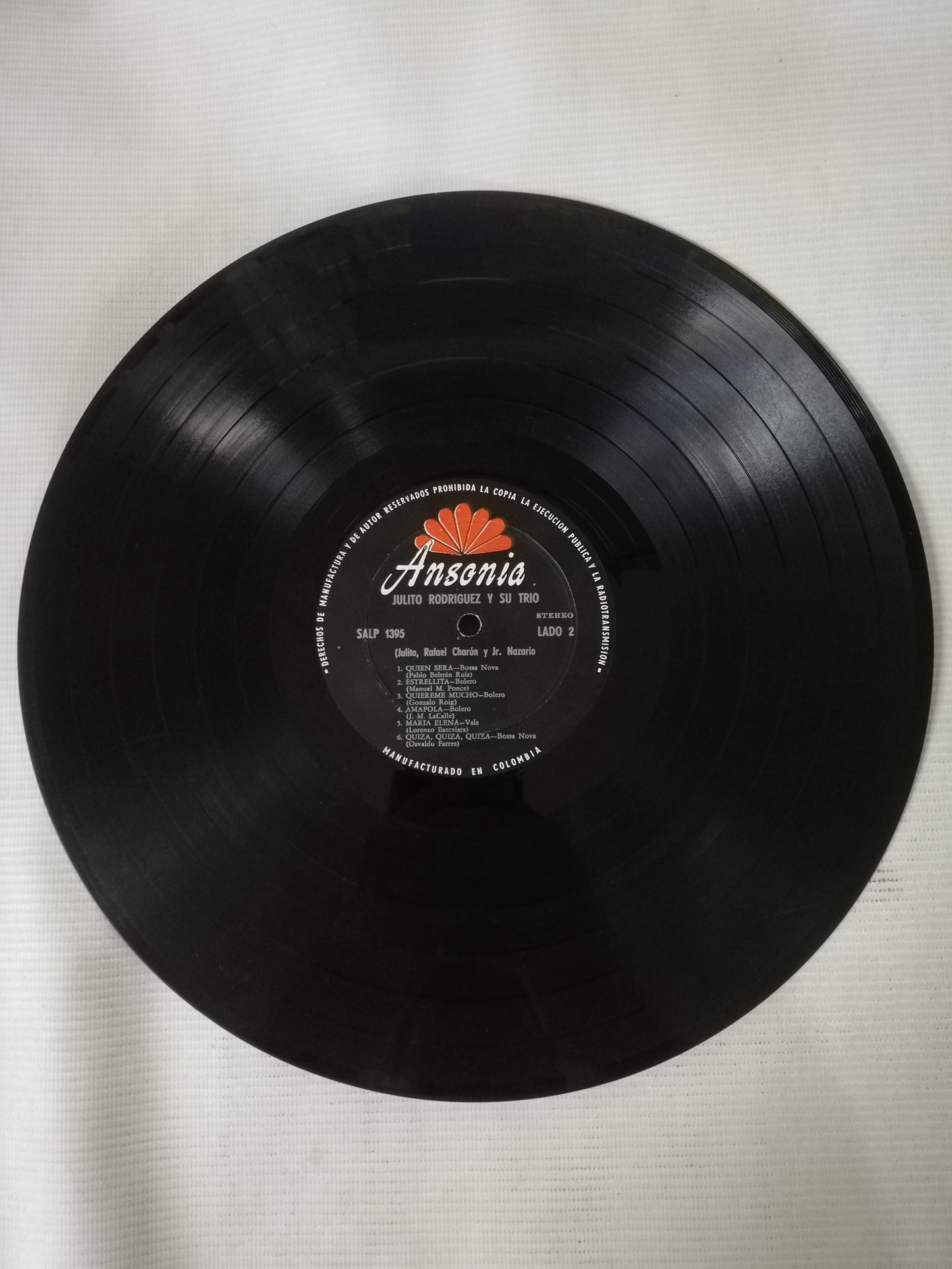 LP JULITO RODRIGUEZ Y SU TRIO - MEMORIAS PARA SIEMPRE VOL. 8