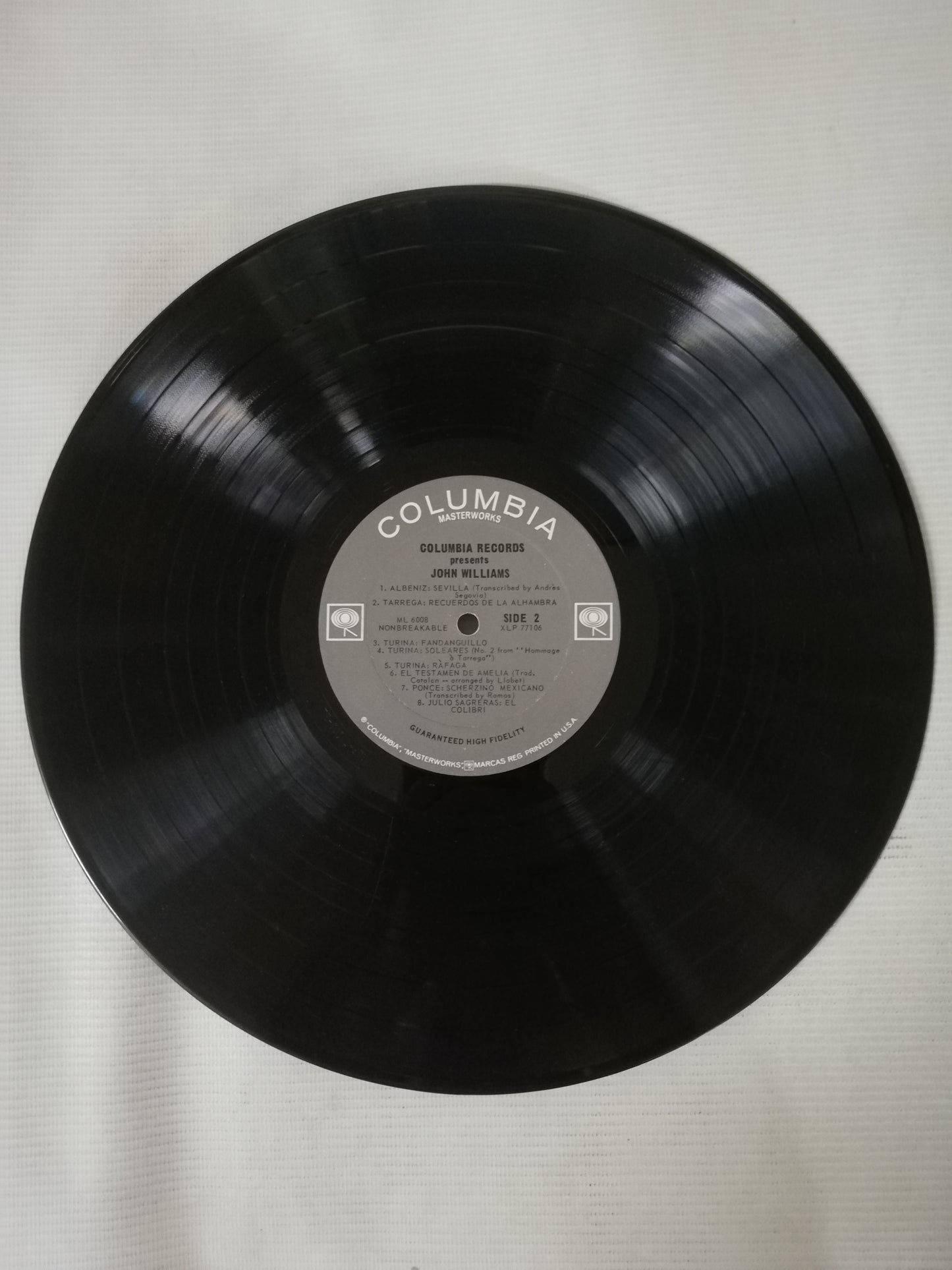 LP JOHN WILLIAMS - COLUMBIA RECORDS PRESENTS JOHN WILLIAMS