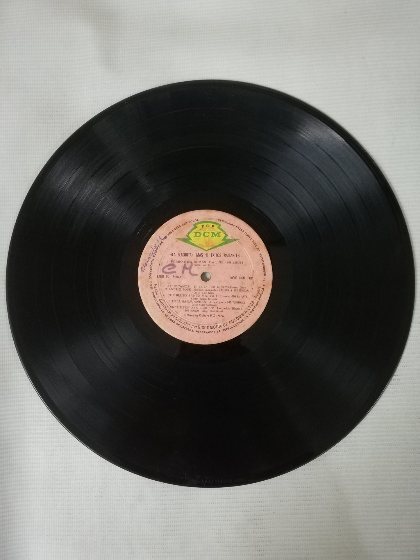 LP LA FLAQUITA MAS 11 EXITOS BAILABLES - VARIOS INTÉRPRETES