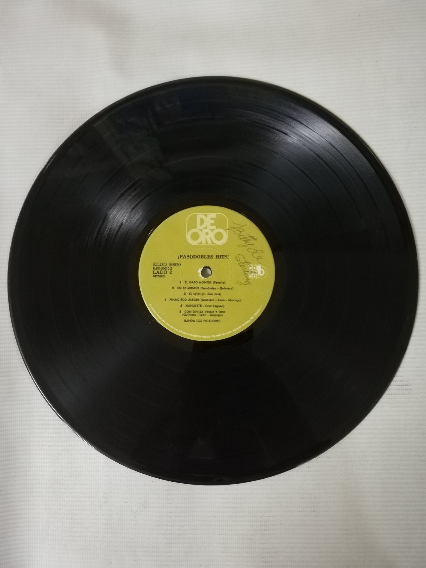 LP PASODOBLES HITS! - VARIOS INTÉRPRETES